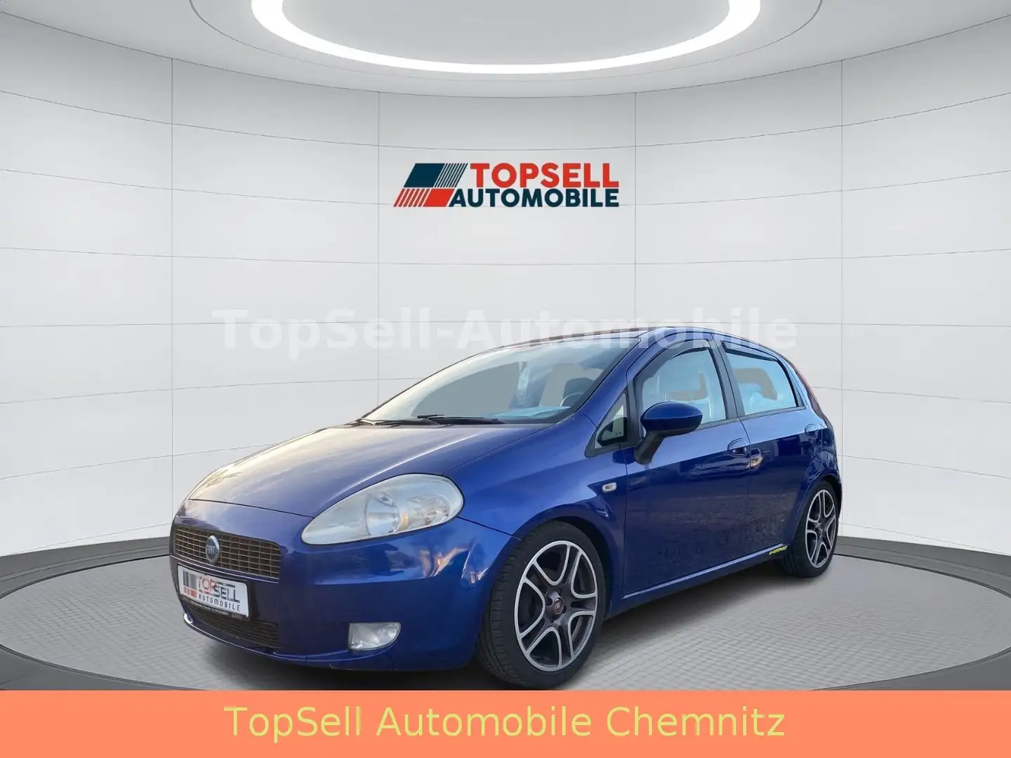 Fiat Punto 1.2 8V Active Klima Euro4 Alufelgen Blau - 1