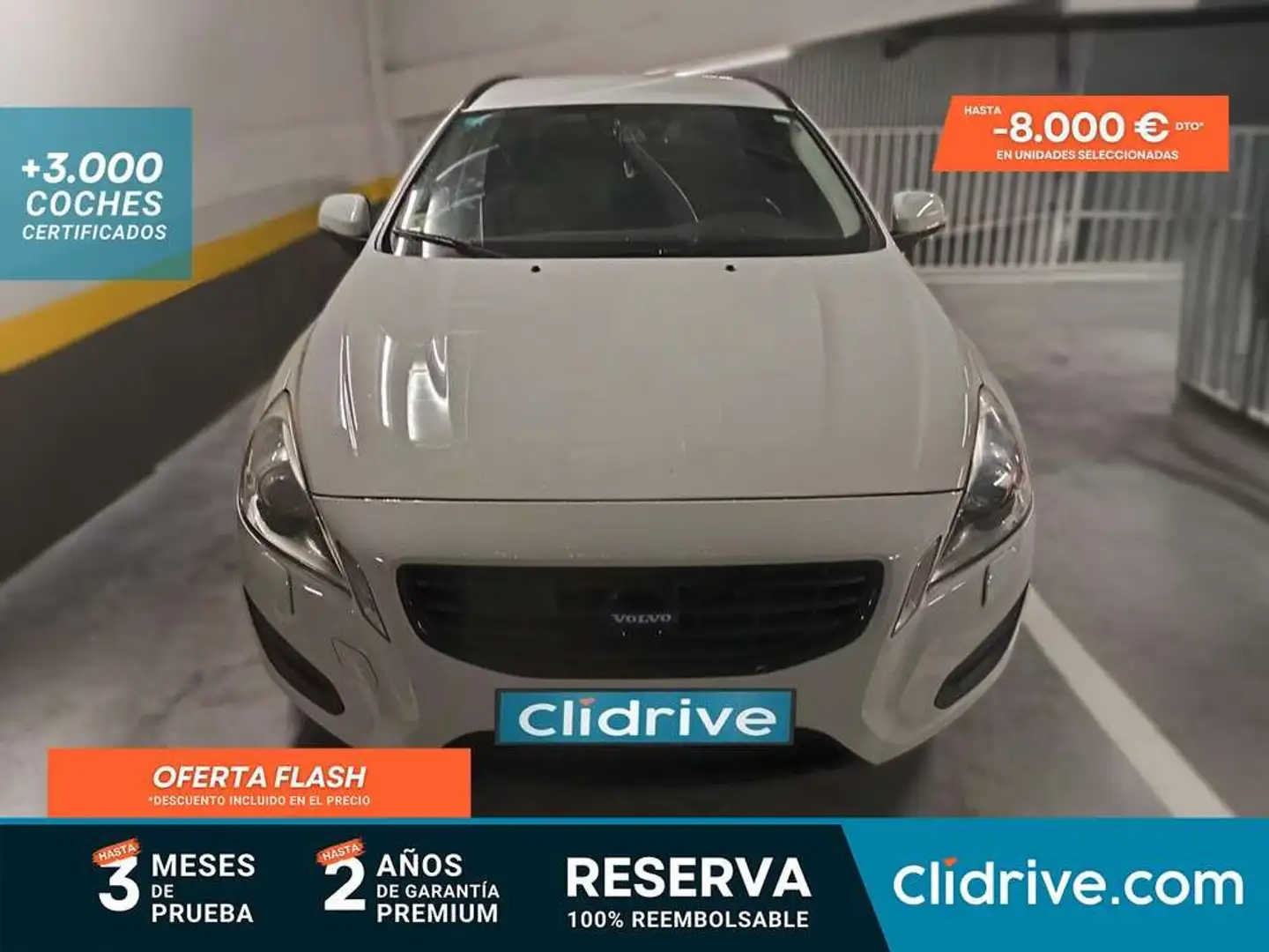 Volvo V60 D5 Momentum Aut. Blanco - 1