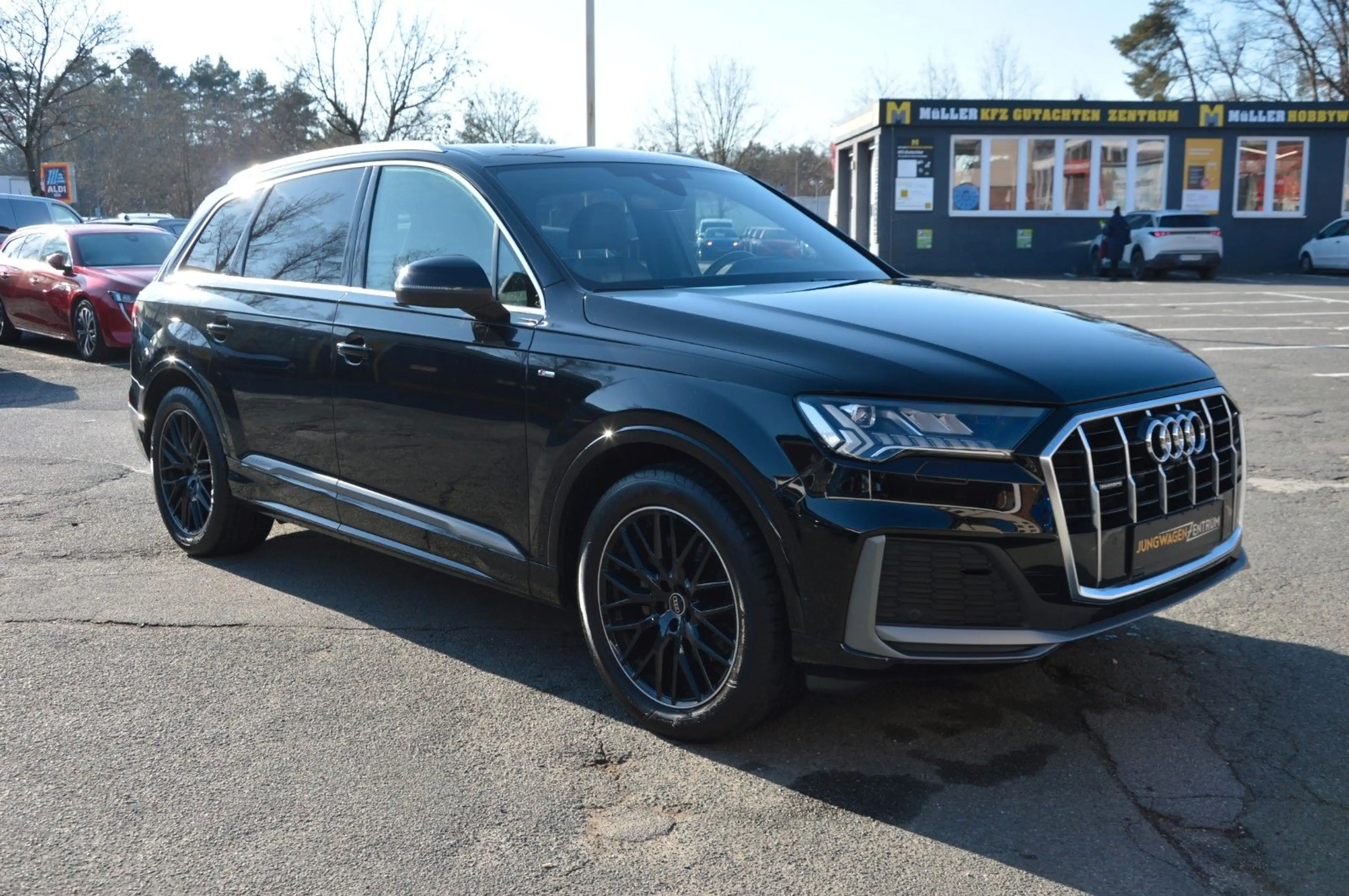 Audi Q7 45 TDI qu."SLINE"AHK"KAMERA"MATRIX"LUFTFEDER" — photo 3