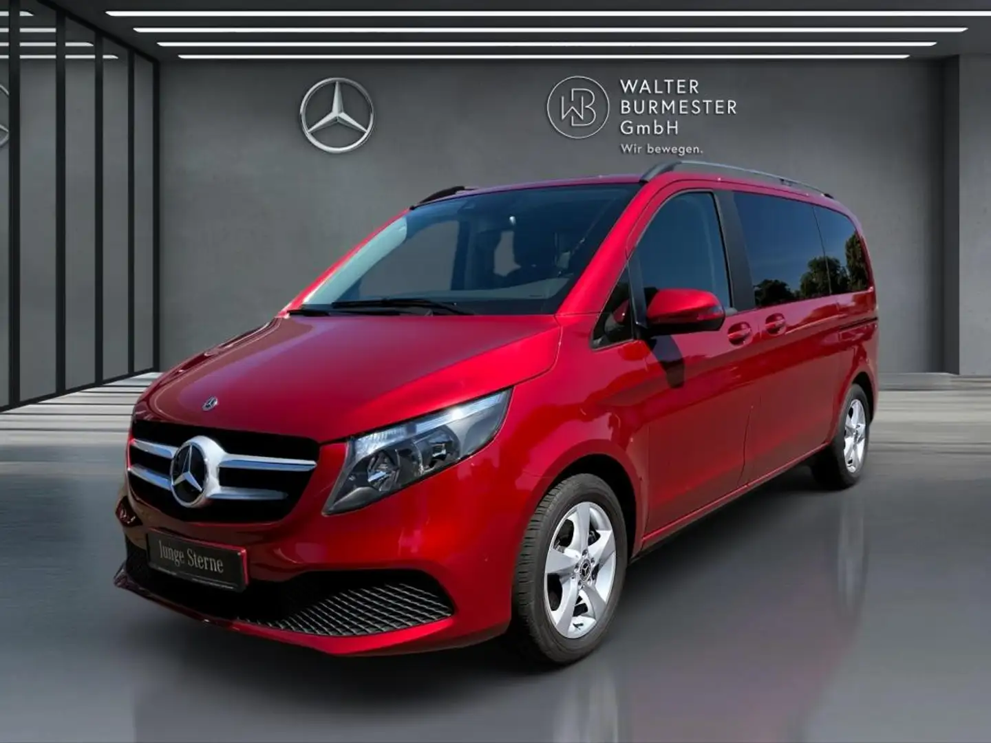 Mercedes-Benz V 220 d EDITION Kompakt +KAMERA+AUT+DAB+SHZ+PDC Rouge - 1