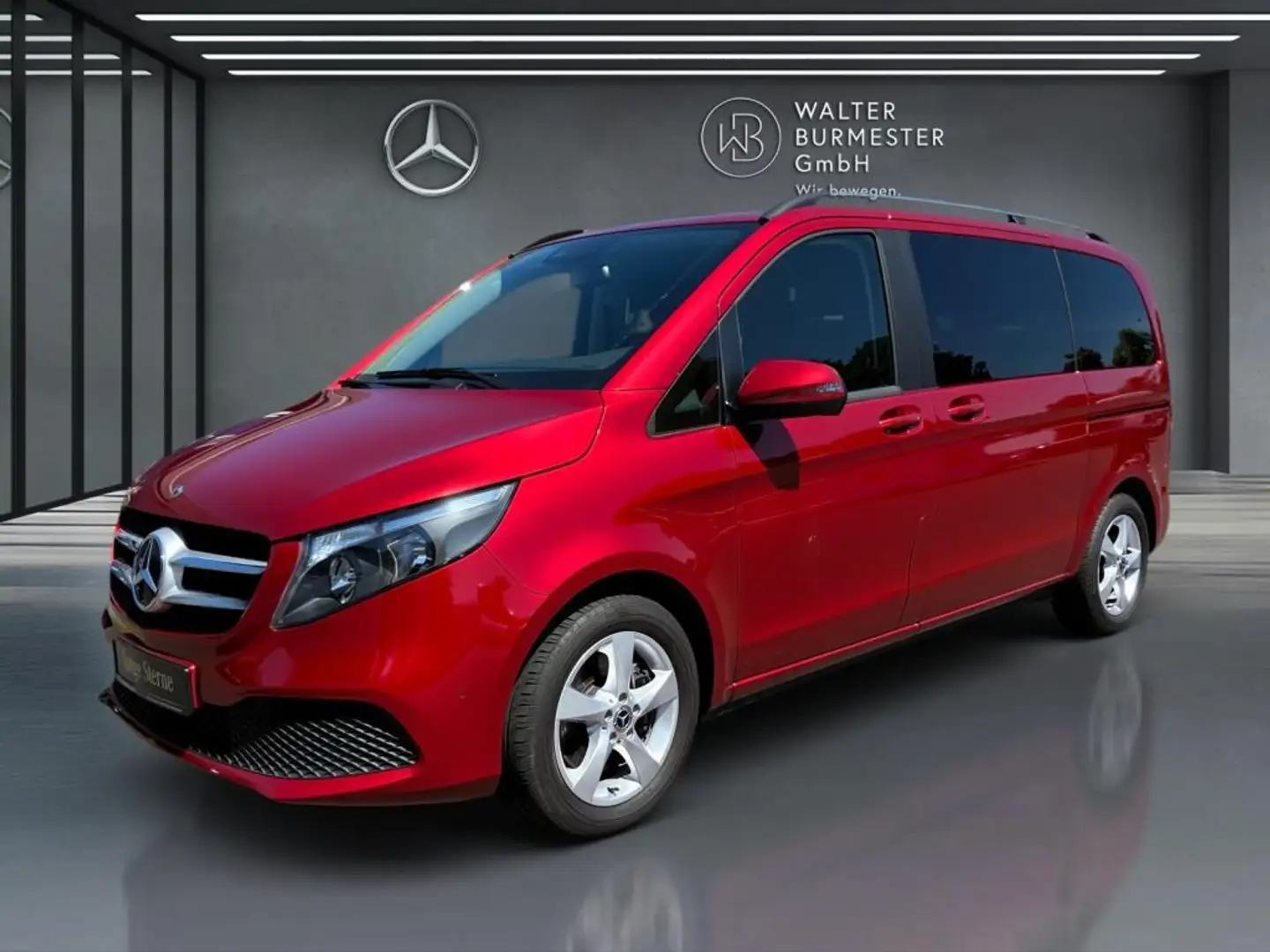 Mercedes-Benz V 220 d EDITION Kompakt +KAMERA+AUT+DAB+SHZ+PDC Rouge - 2