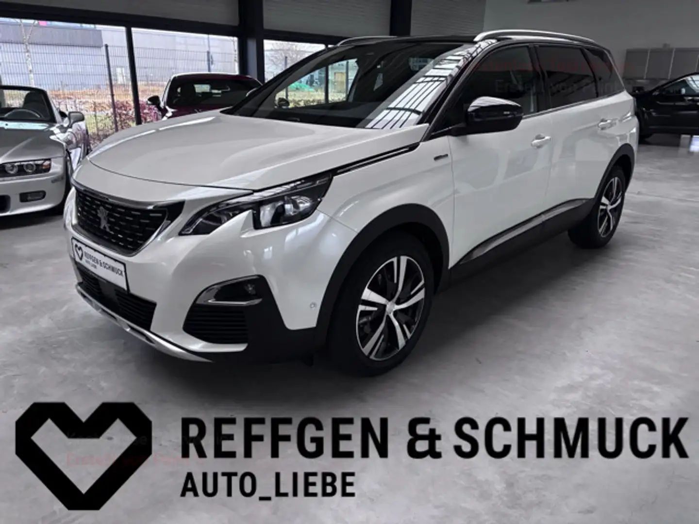 Peugeot 5008 GT-LINE AUTOMAT+NAVI+LED+PANO+360+FOCAL+ALU Wit - 1
