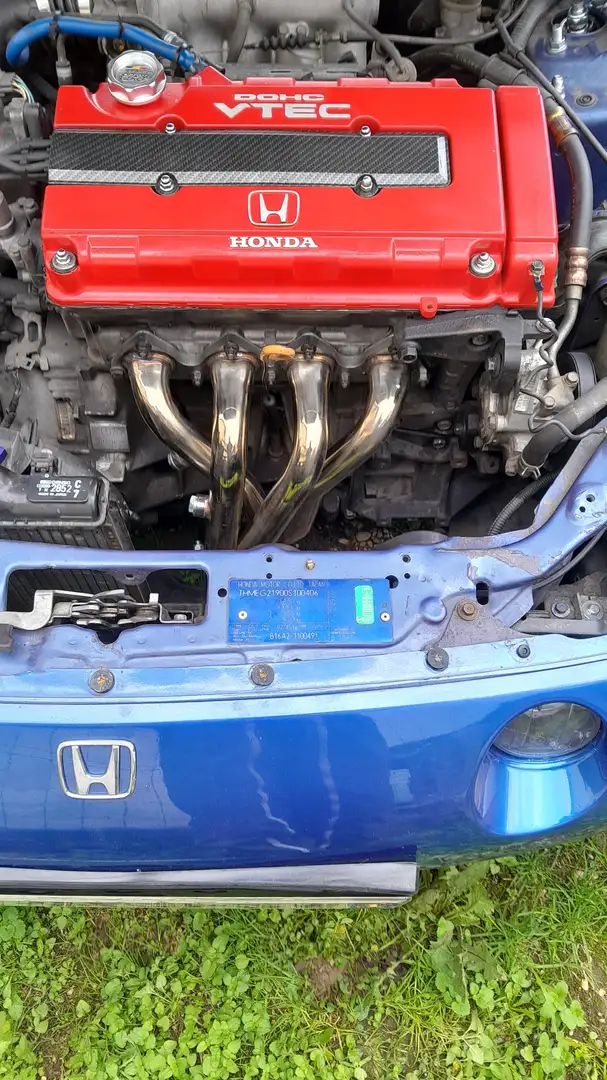 Honda CRX CRX 1.6 VTi TOE Découvrable Albastru - 2