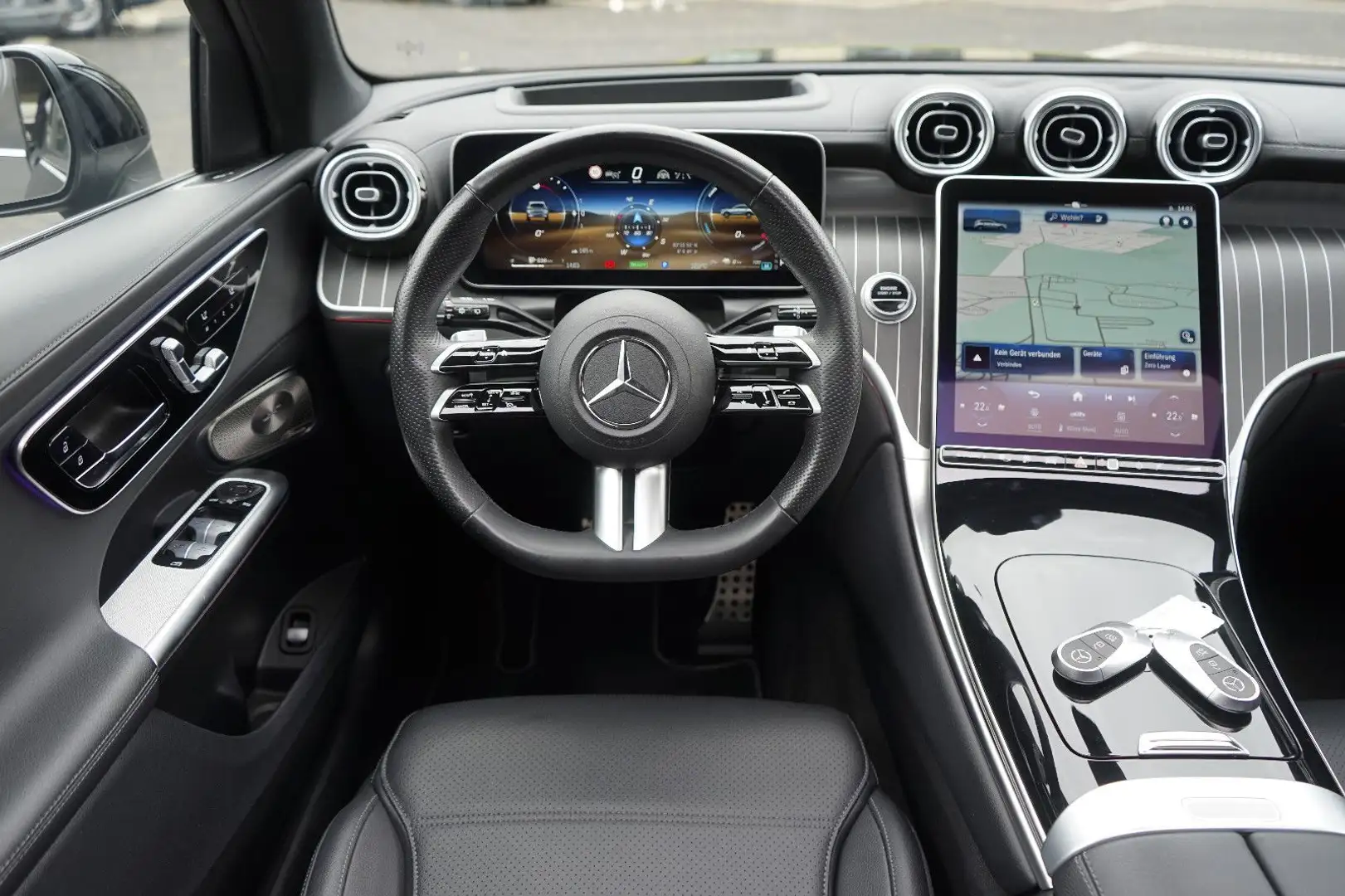 Mercedes-Benz GLC 300 de 4M*AMG*Technik-Paket*Head*H-Lenkung* Noir - 2