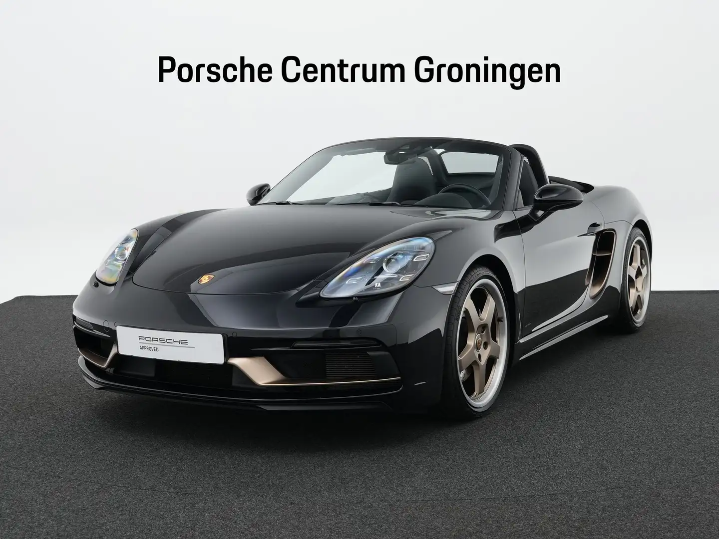 Porsche 718 Boxster 25 Years Zwart - 1