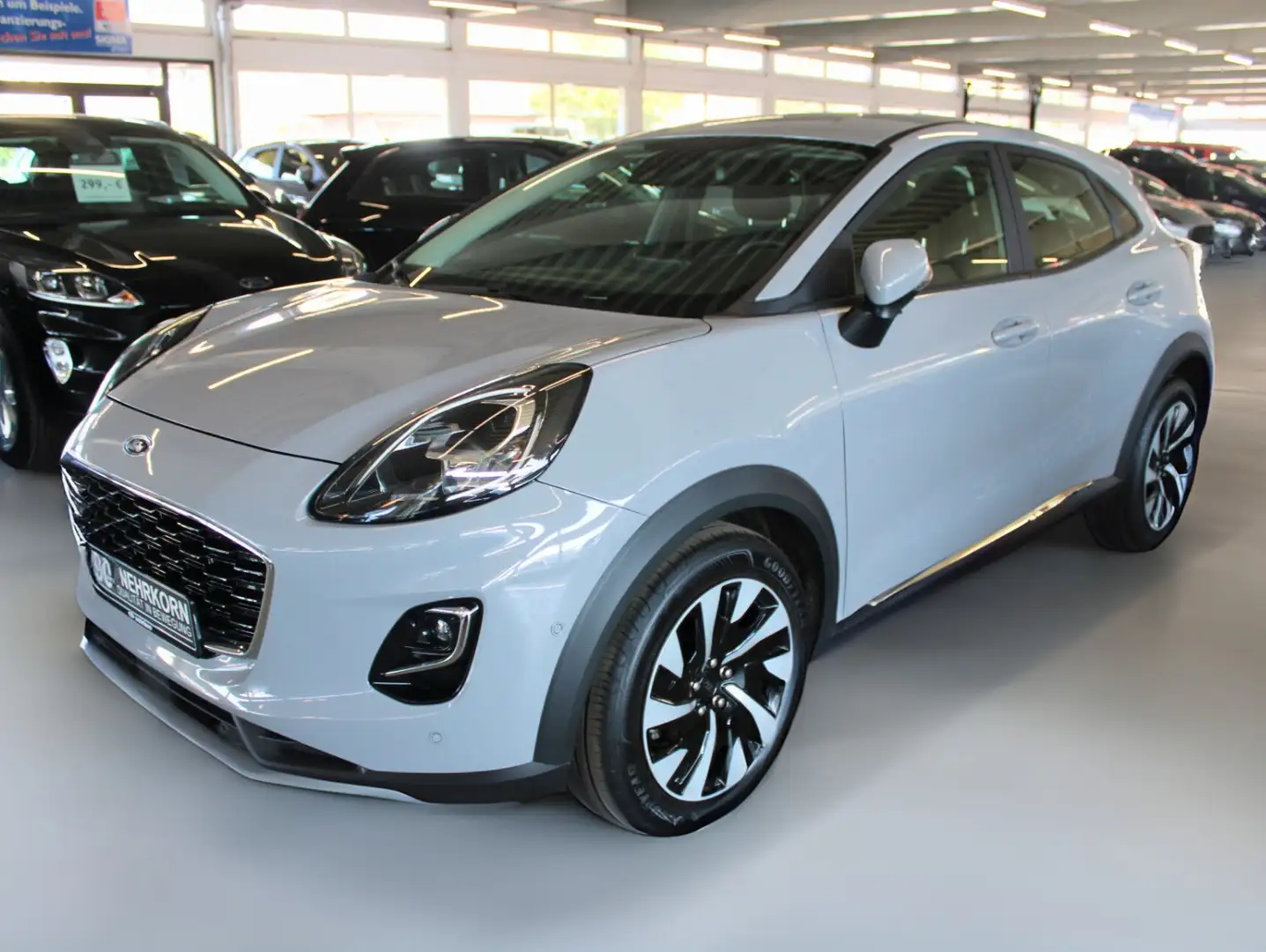Ford Puma Titanium AUTOMATIK MHEV LED NAVI DAB WinterPaket Gris - 2