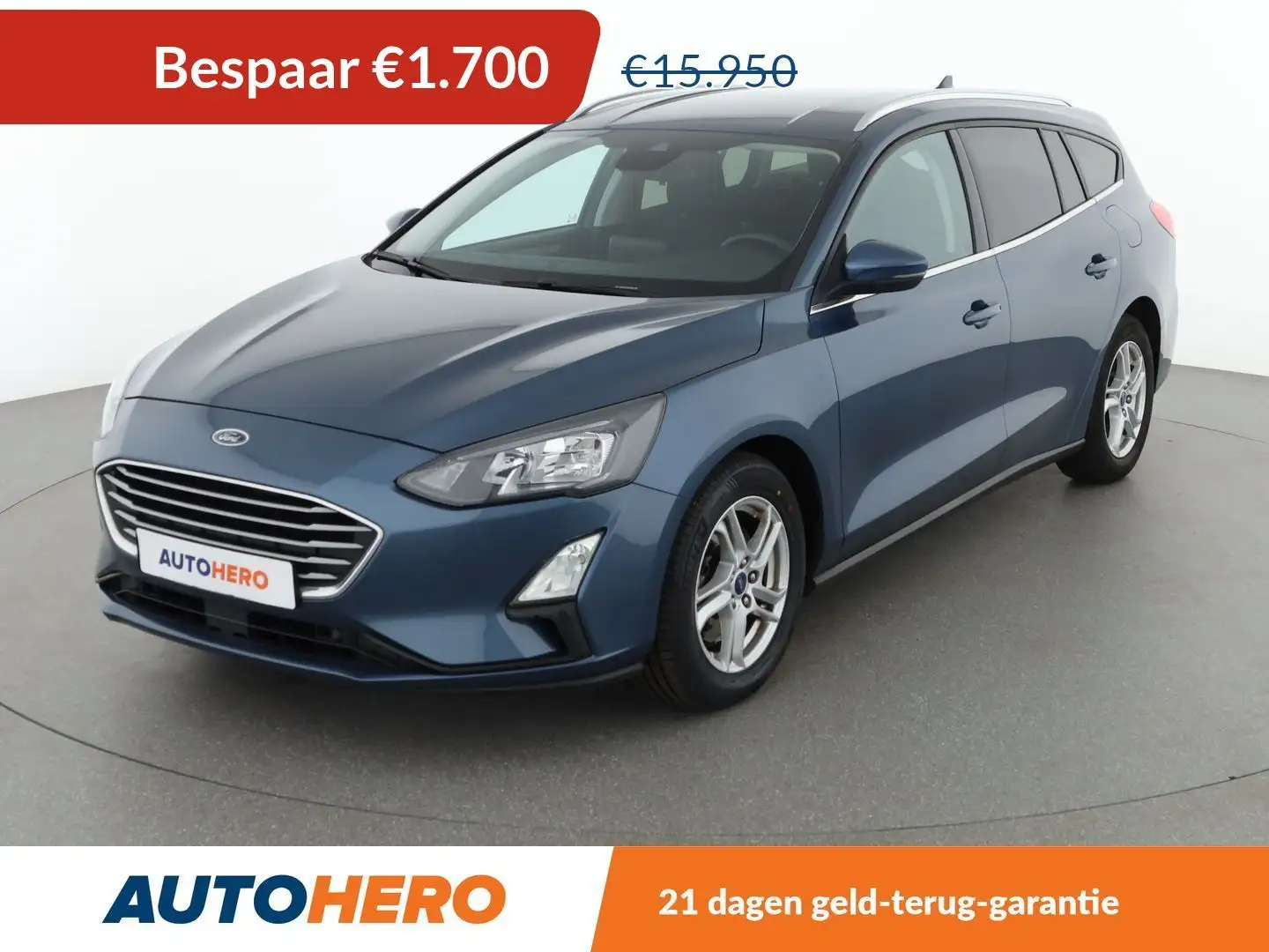 Ford Focus 1.0 EcoBoost Cool&Connect Bleu - 1