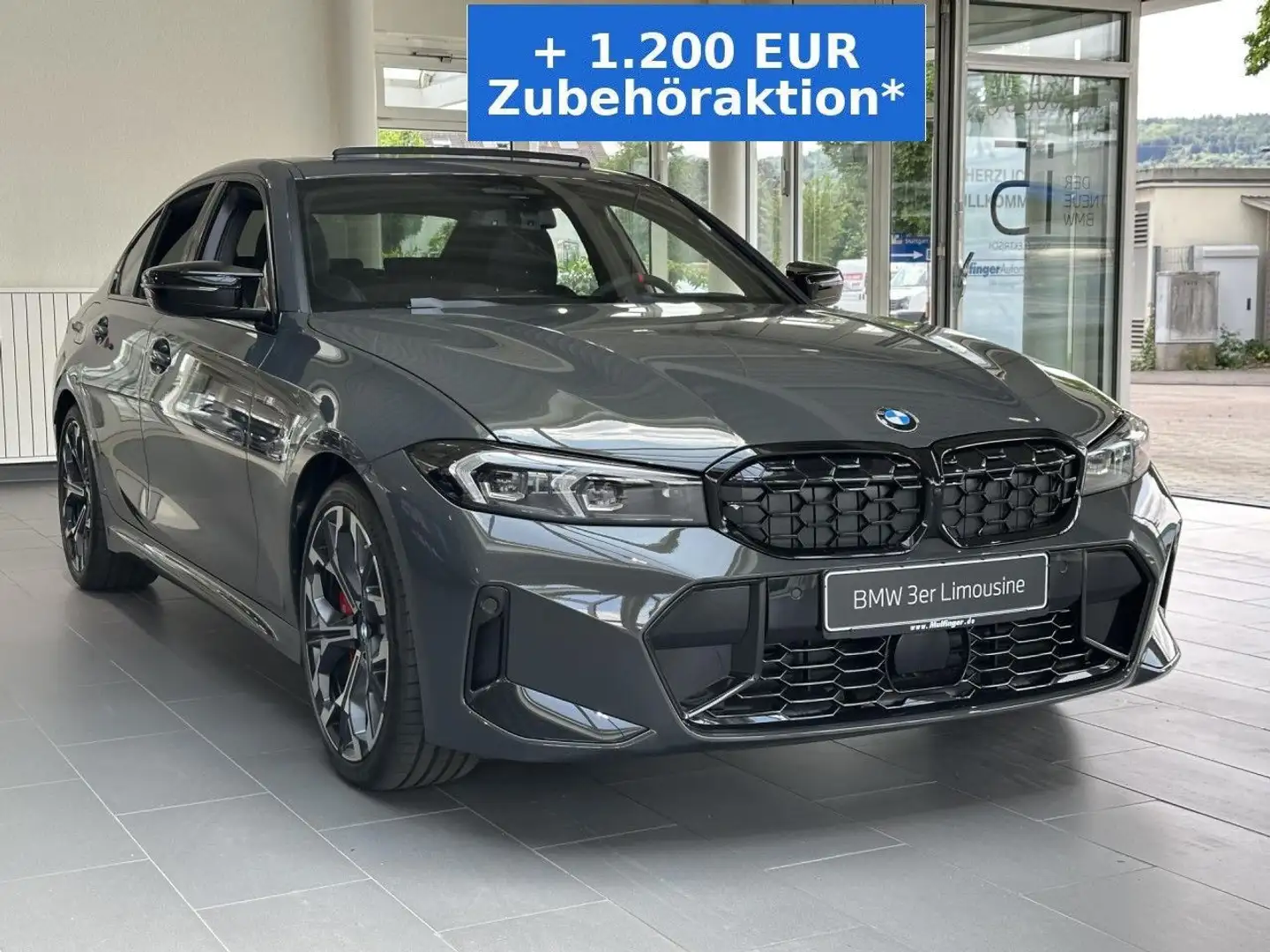 BMW 340 Md xDrive M Sport Pro ACC HUD AHK Ha/Ka Glasd. Grigio - 2