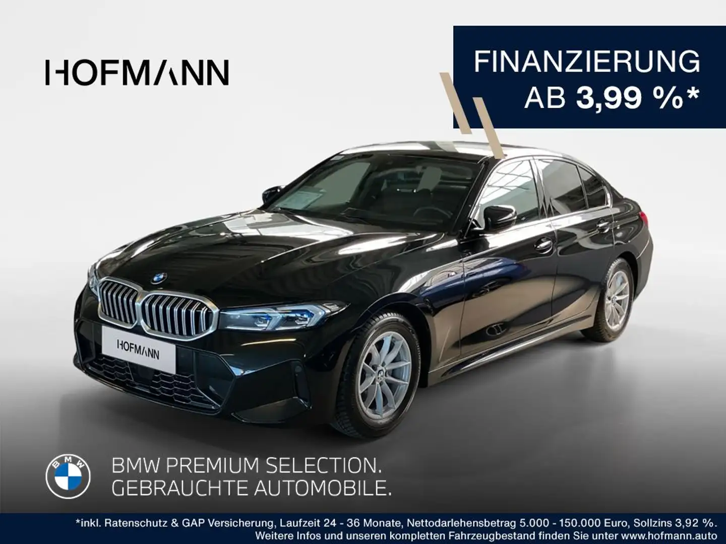 BMW 320 M Sport Schwarz - 1