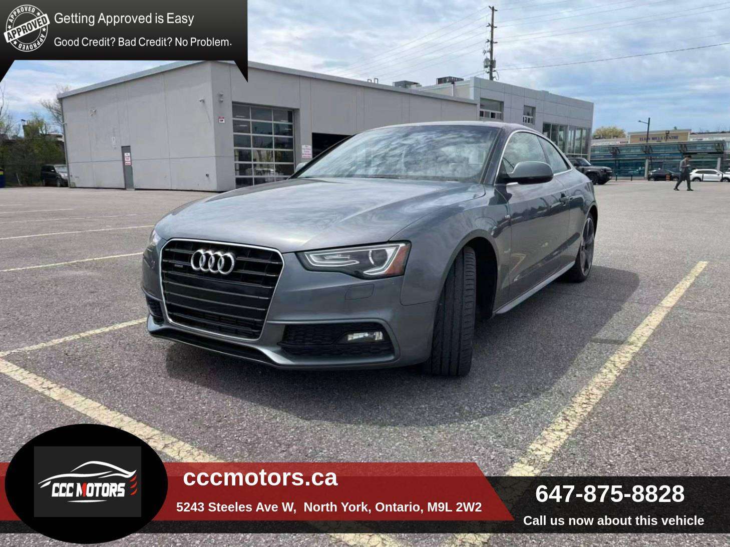 2016 Audi A5 S Line quattro Premium