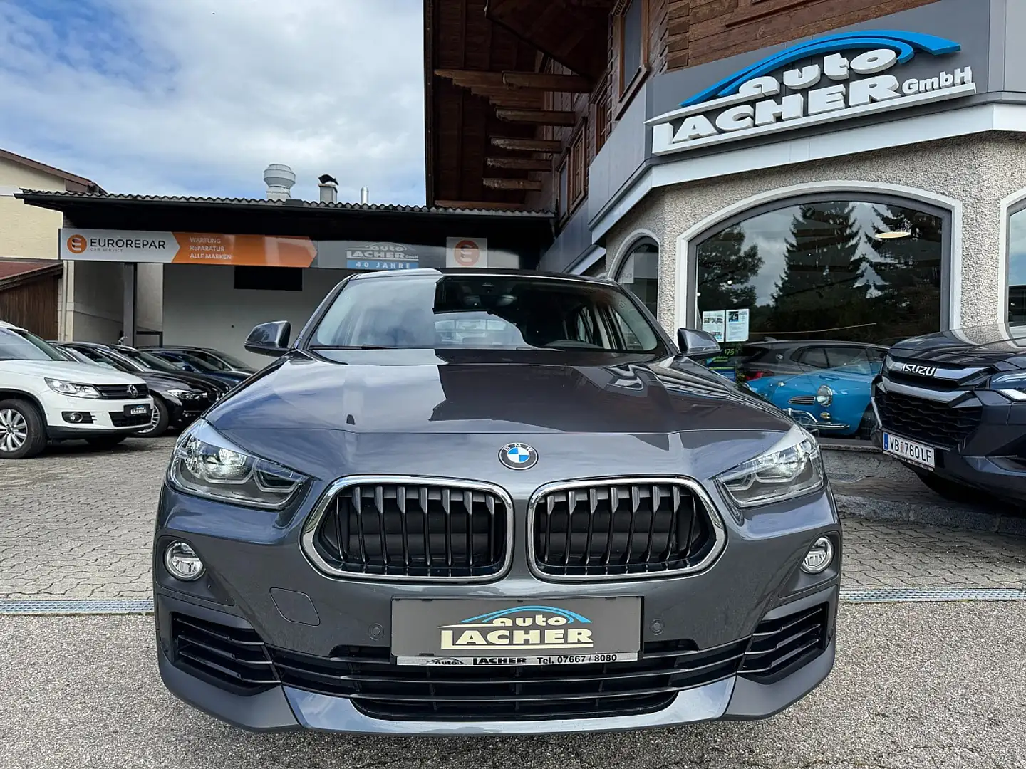 BMW X2 sDrive 20d Aut.*LED*RFK*ACC* Grau - 2