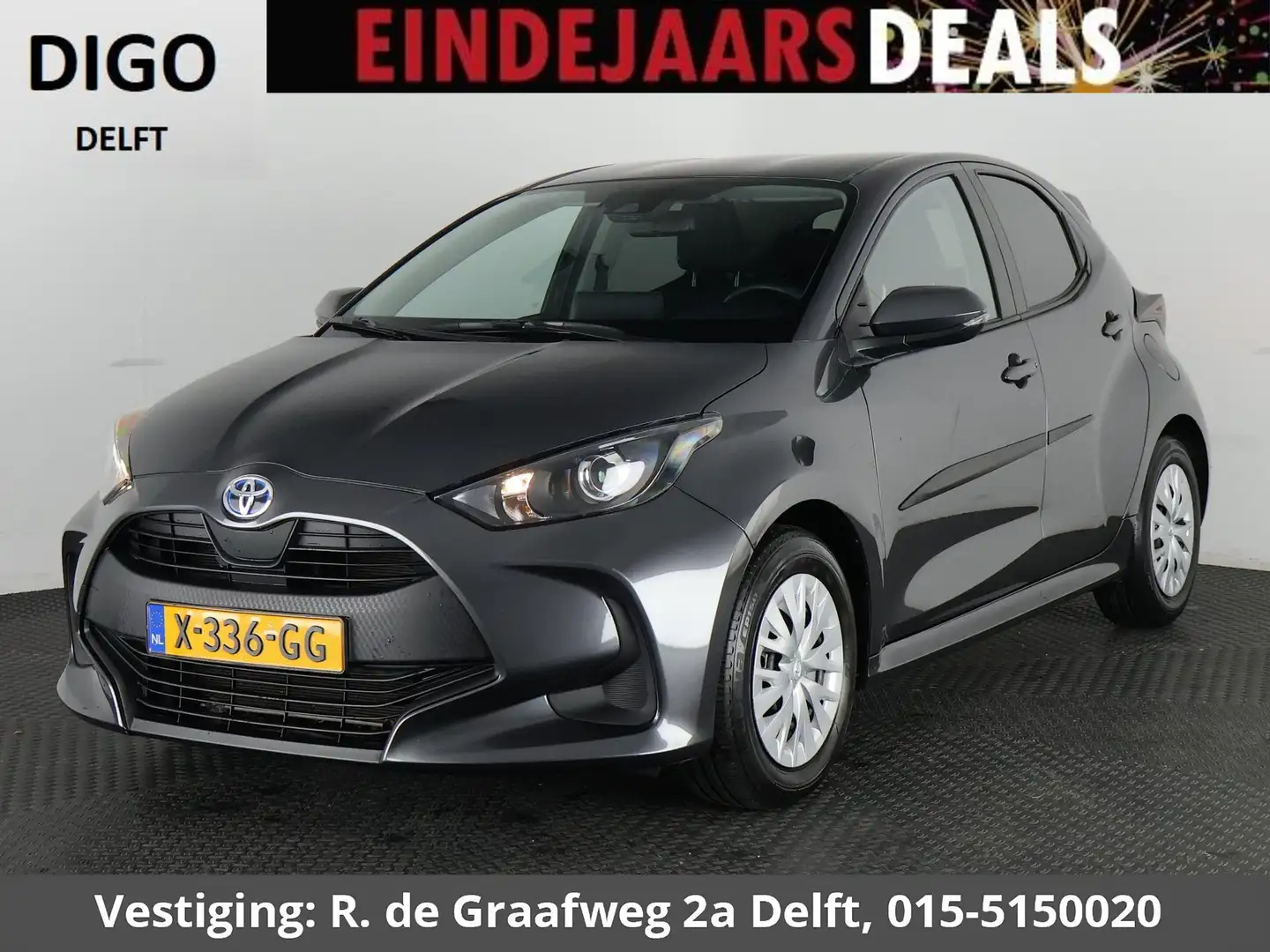 Toyota Yaris 1.5 Hybrid Active | Apple Carplay & AndroidAUTO | Grijs - 1