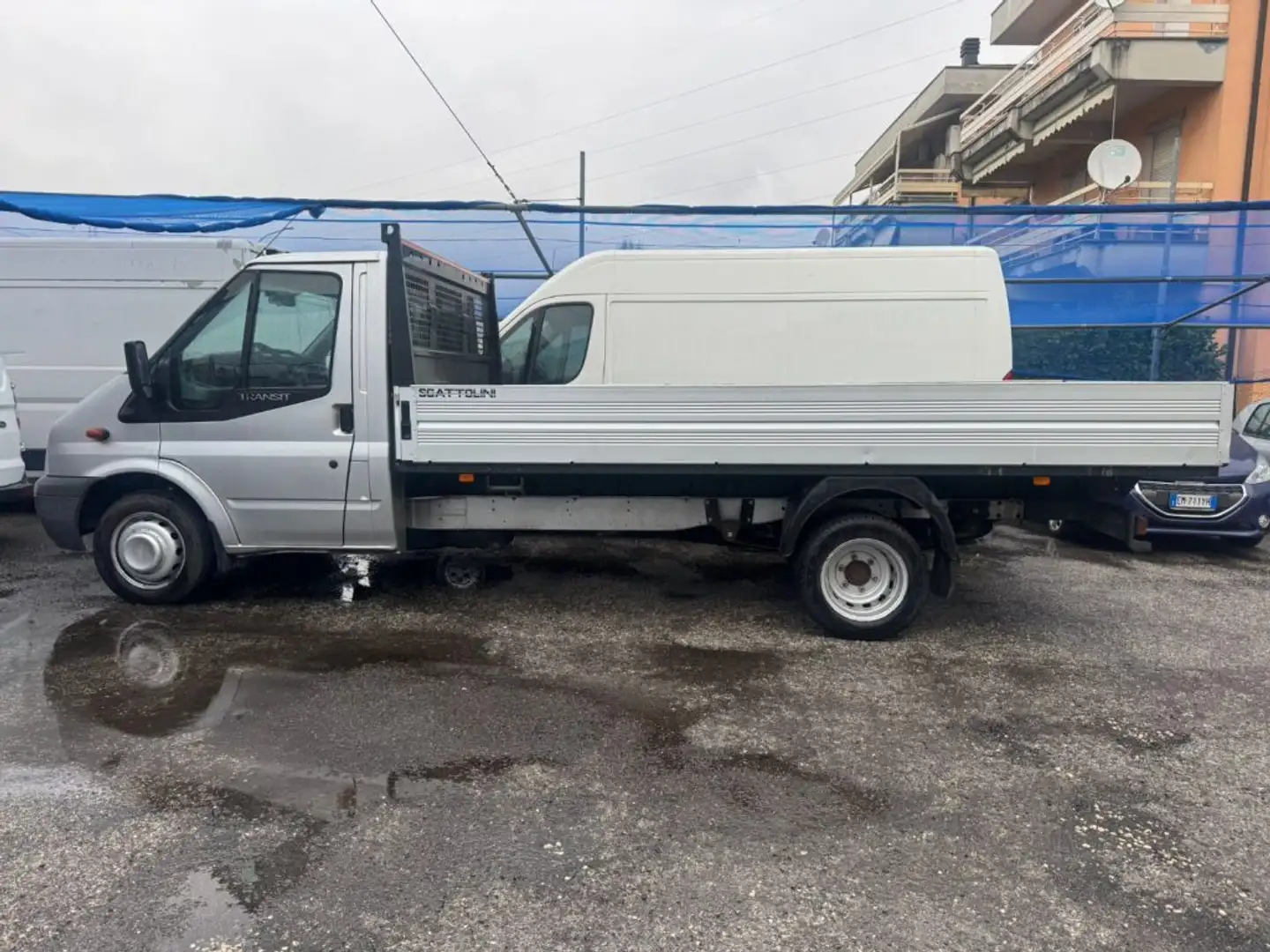 Ford Transit 350L 2.4 TDCi/115 PL-RG CASSONE Argent - 2