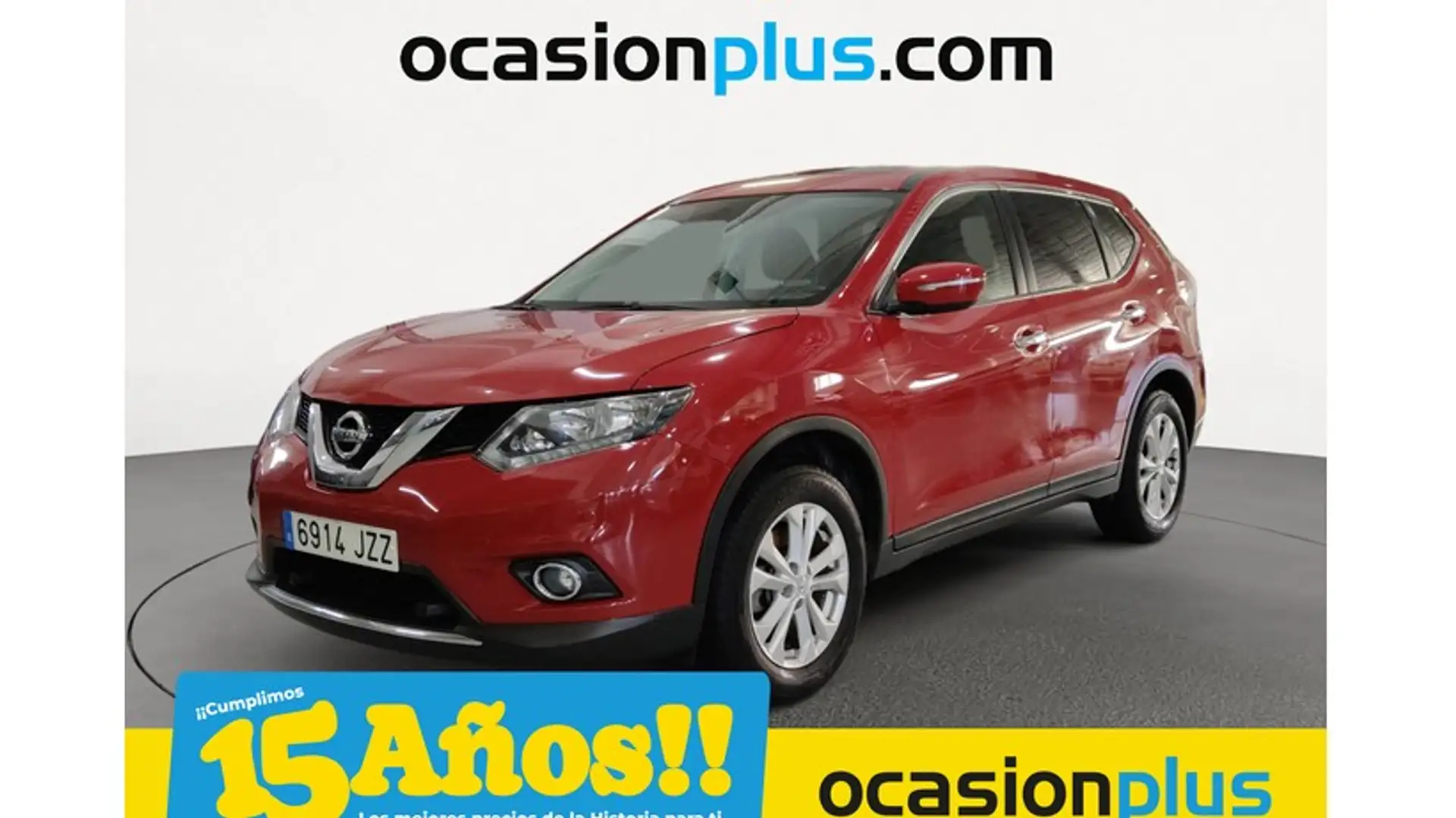 Nissan X-Trail 1.6 DIG-T N-Connecta 4x2 7 pl. Rood - 1