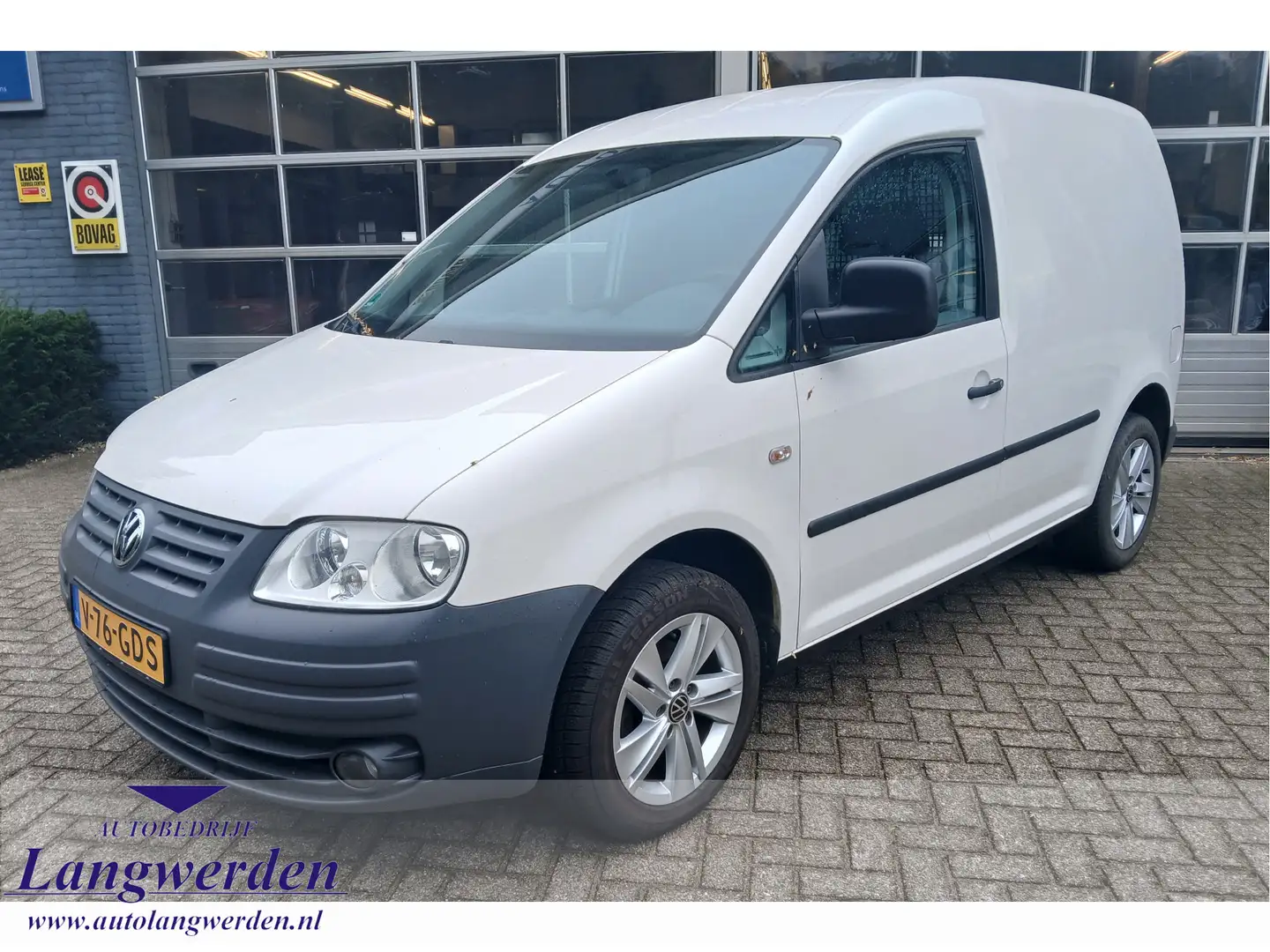 Volkswagen Caddy 1.4 benzine / marge / trekhaak / airco Weiß - 1