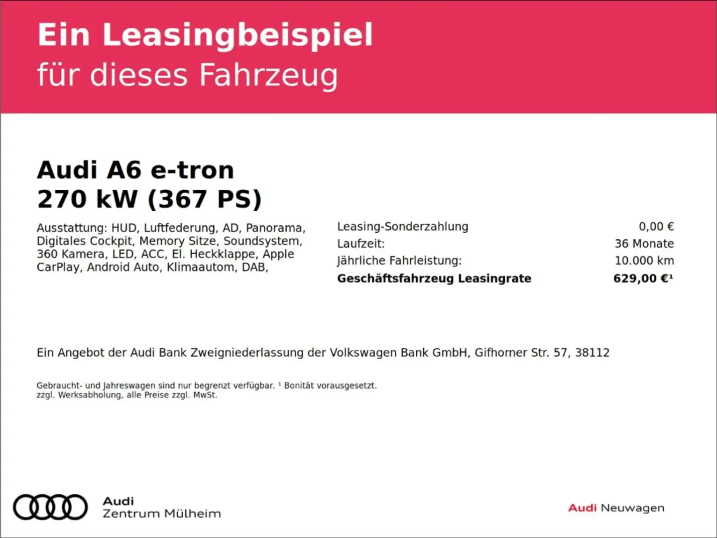 Audi A6 Avant performance 270 kW edition one beigeHUD Luft Grau - 2