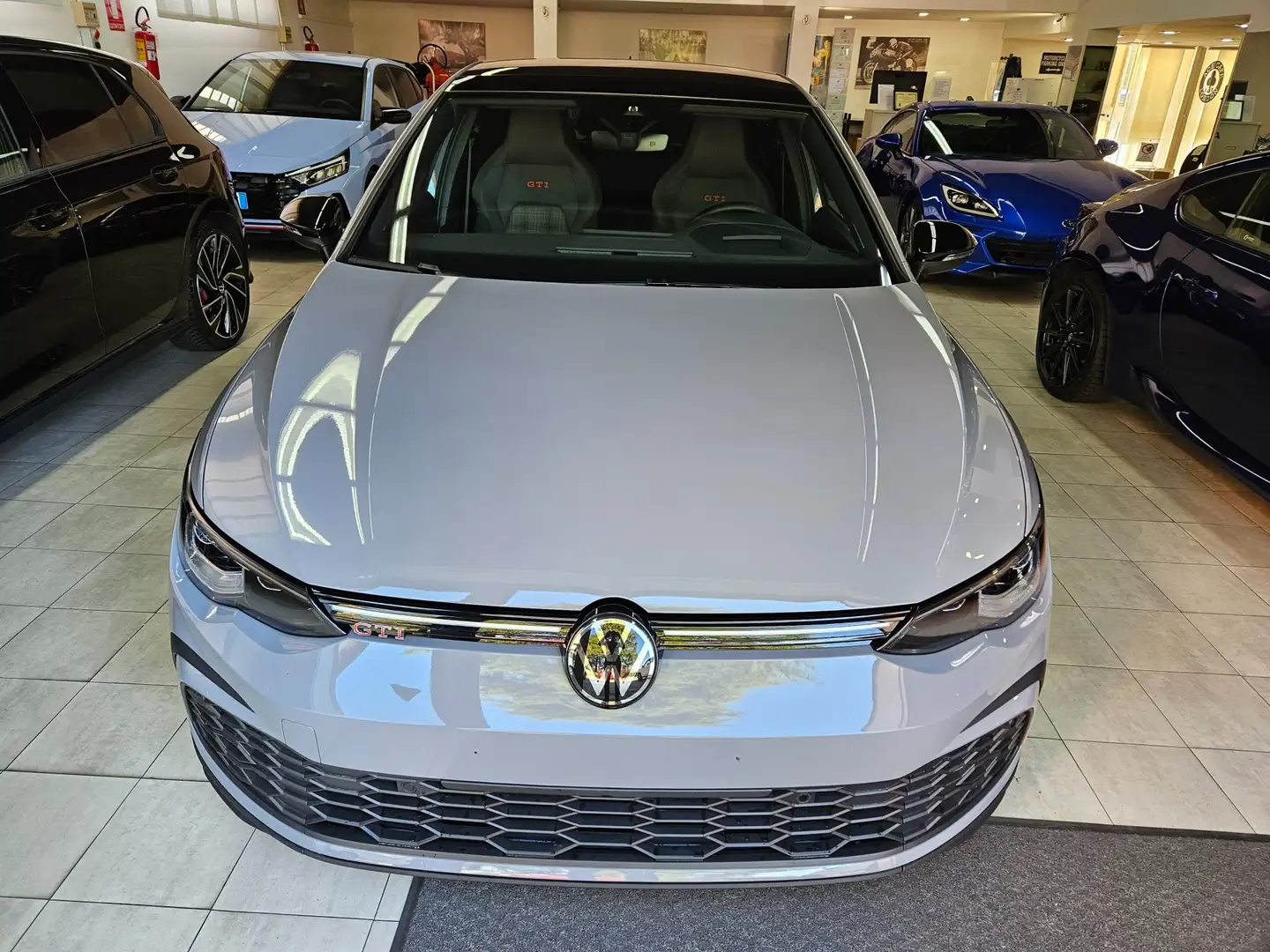 Volkswagen Golf GTI 2.0 TSI 245 CV DSG-TETTO-MATRIX-ACC-CERCHI "19 Gris - 2