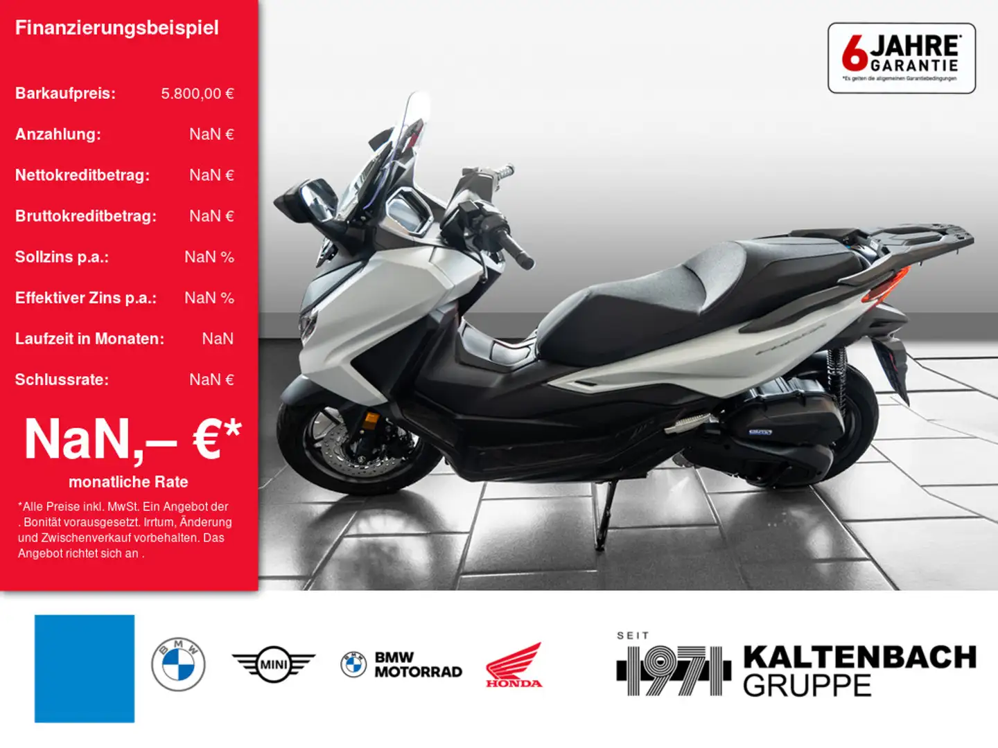 Honda Forza 125 LED SCHEINWERFER Wit - 1