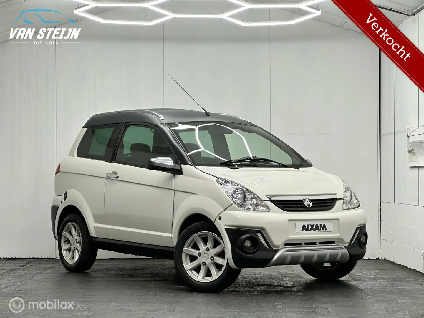 Aixam Crossover Brommobiel Premium Alb - 1