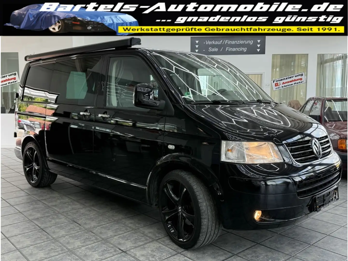 Volkswagen T5 Kombi 2.5 TDI Camping Ausbau, Standh., Klima Noir - 1