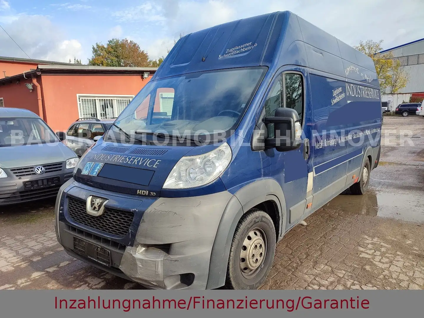 Peugeot Boxer 3.0 Hdi Hoch Lang/ Tüv 06.2027/ 1. Hand Blau - 1