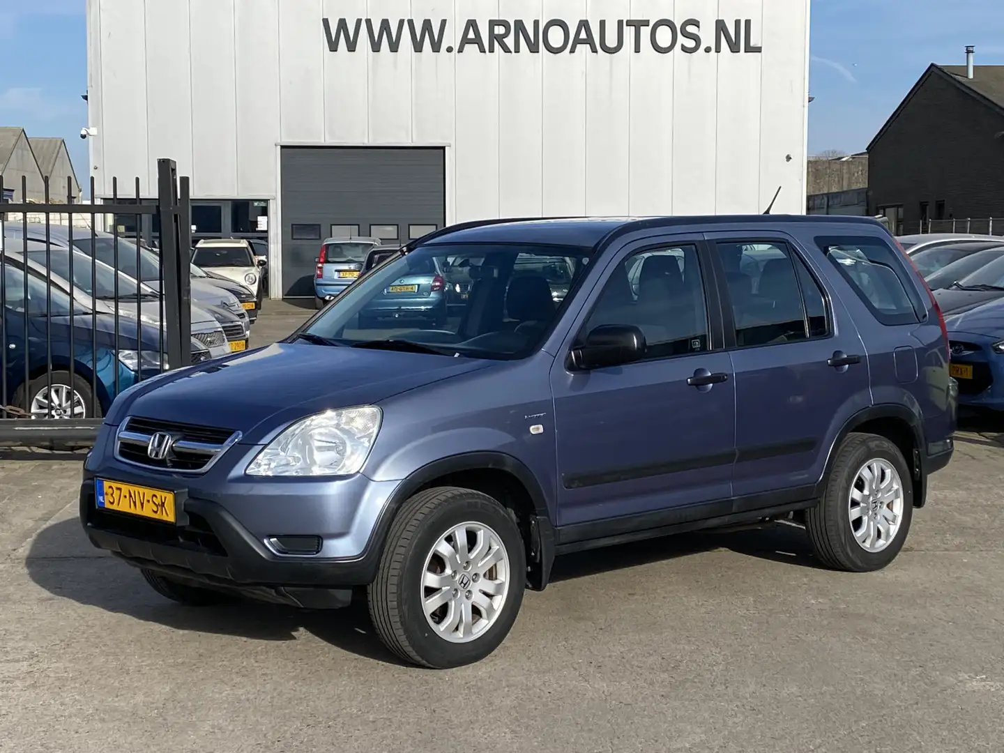 Honda CR-V 2.0i LS 150 PK 4X4 5-DEURS, AIRCO IJSKOUD, 4X ELEK Blauw - 1