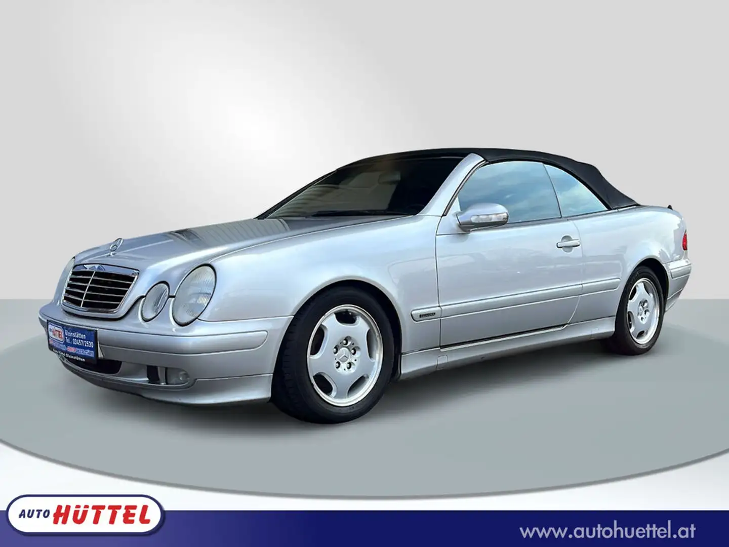 Mercedes-Benz CLK 200 Kompressor Cabrio Aut. Srebrny - 1