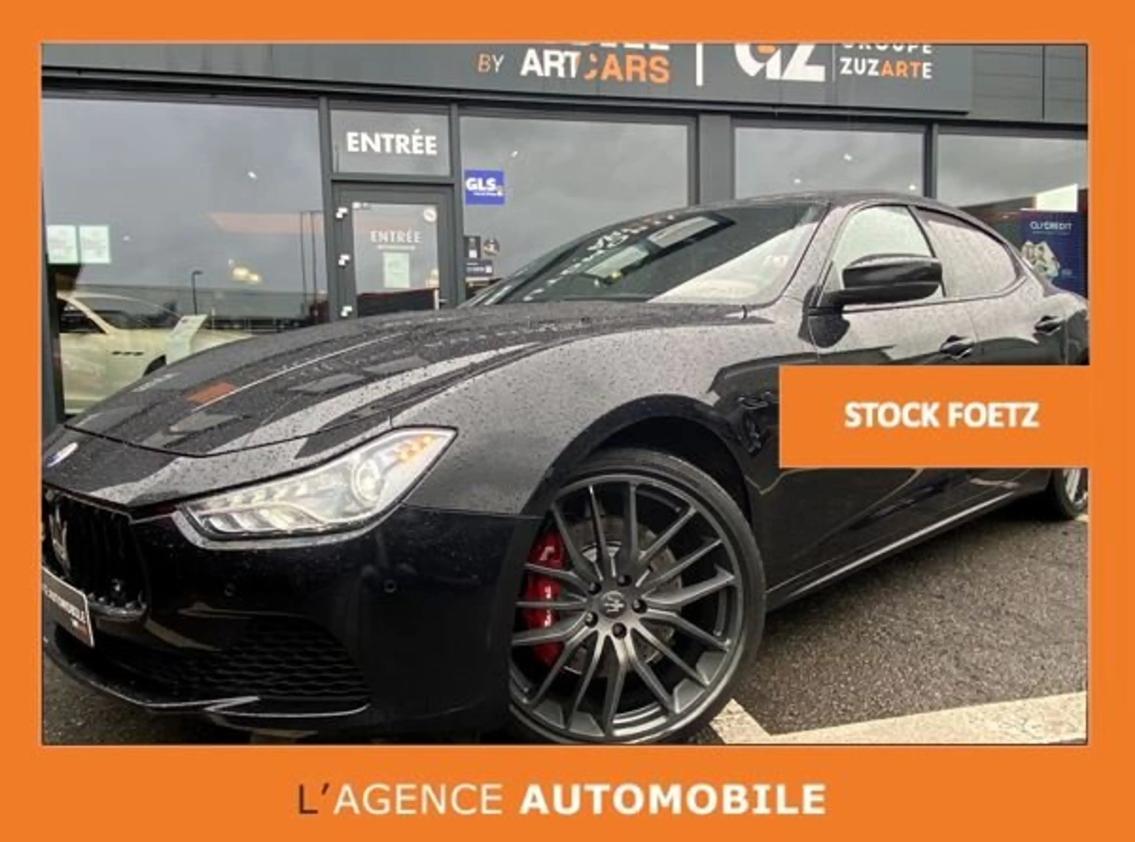 Maserati Ghibli V6 automatique jusqu'à 48 mois de garantie