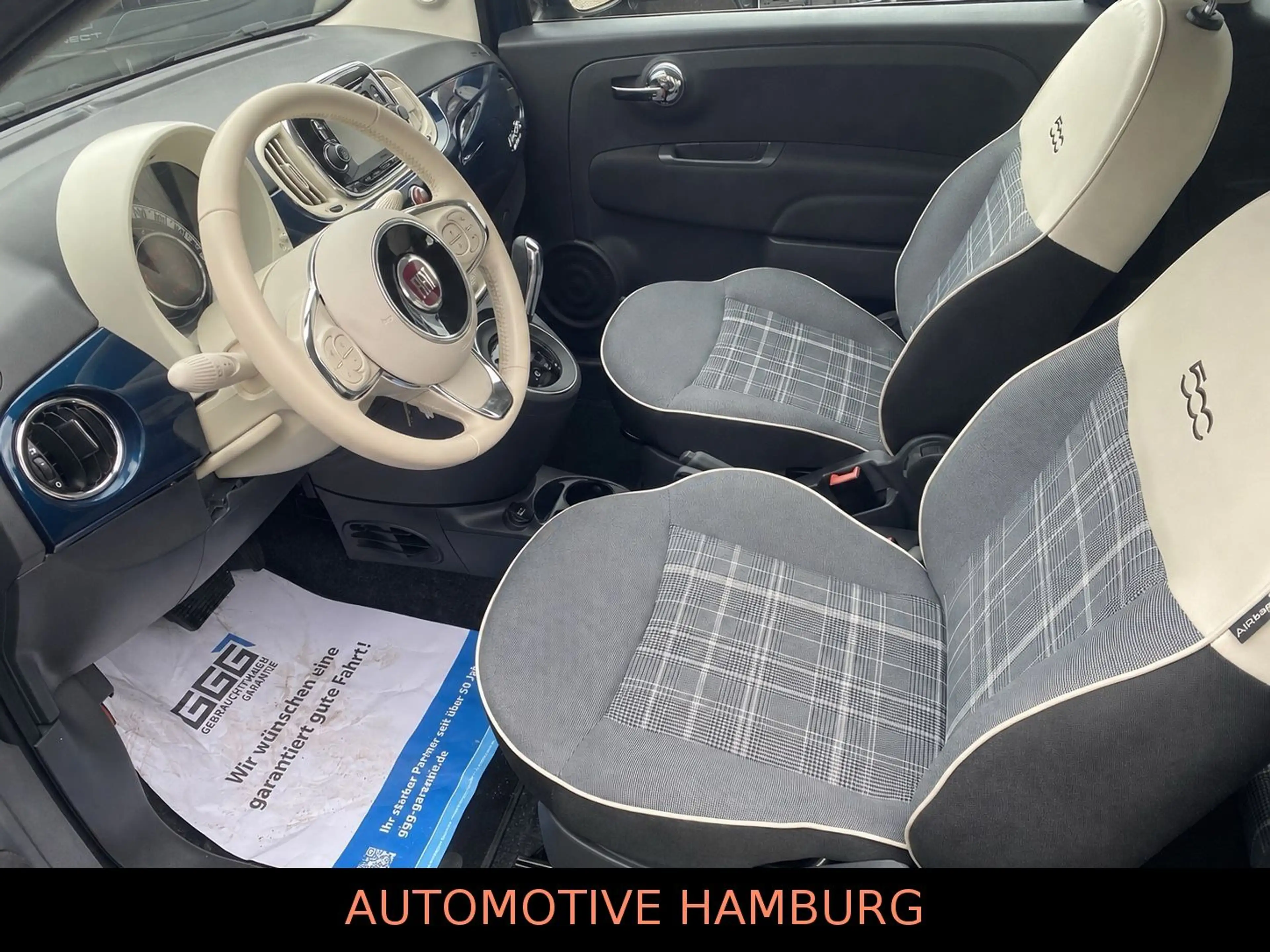 Fiat 500C *Auto*Teil-Leder*Klimaautomatik*PDC*Ganzjahr — photo 5