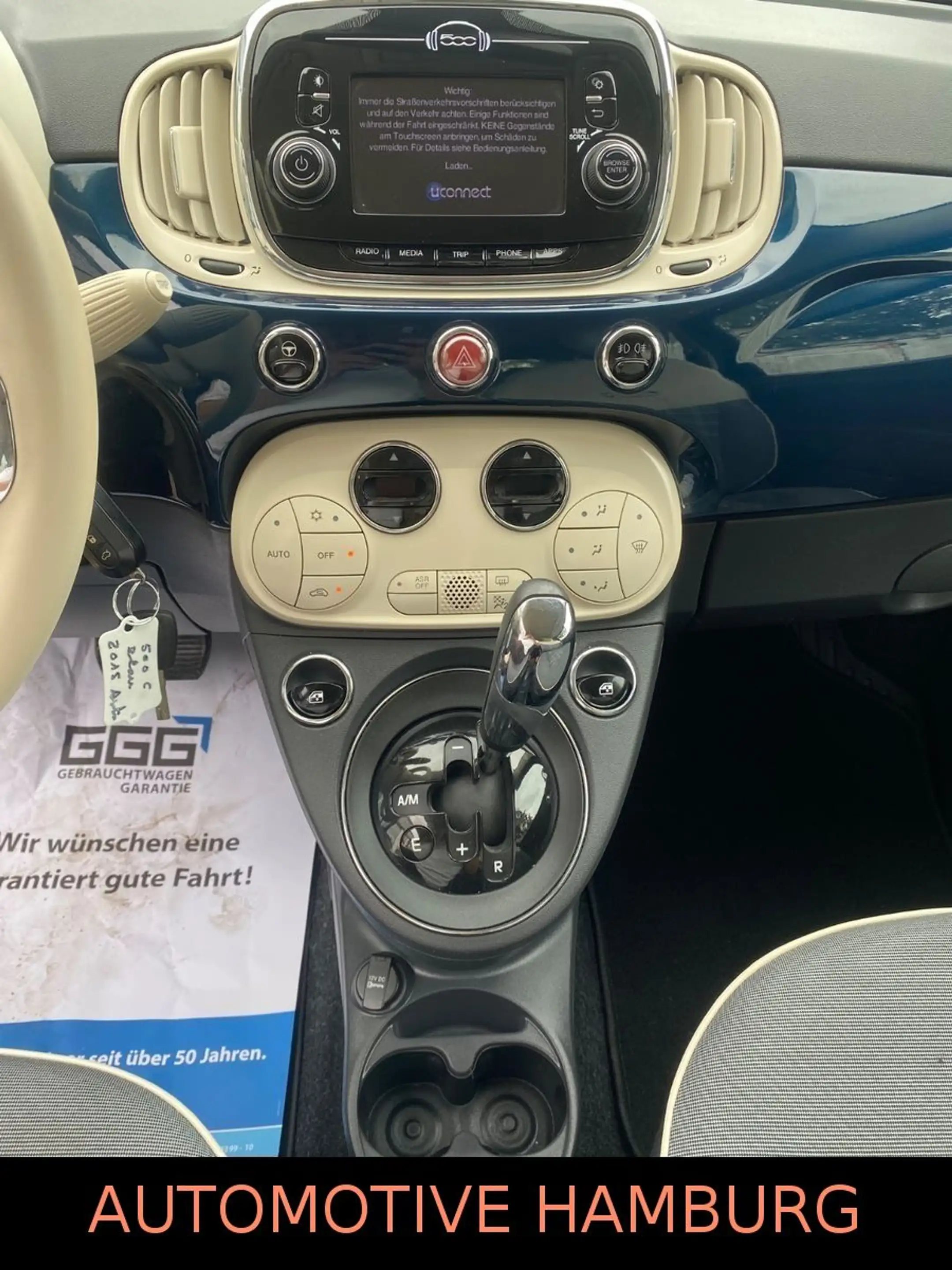Fiat 500C *Auto*Teil-Leder*Klimaautomatik*PDC*Ganzjahr — photo 6