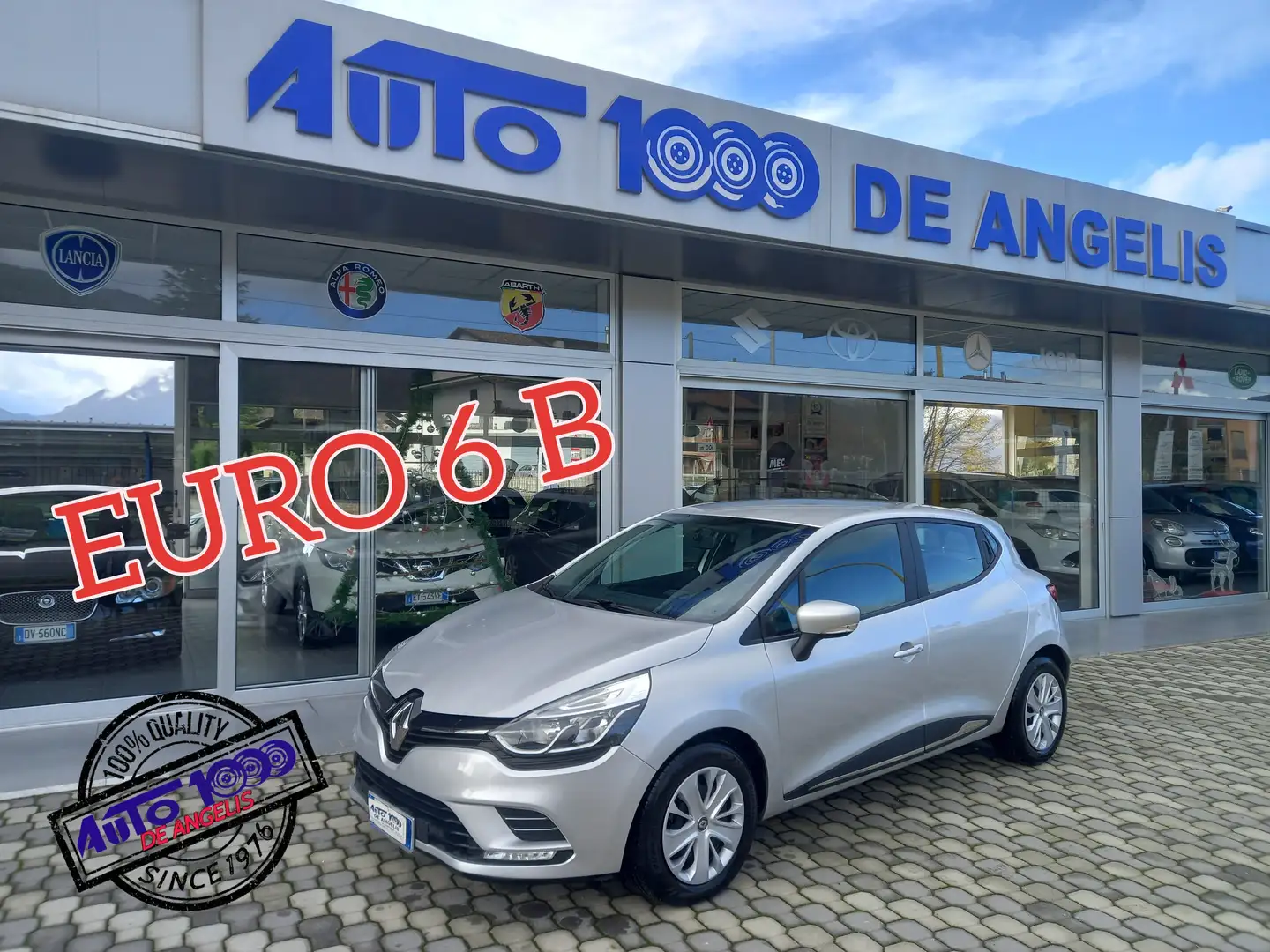 Renault Clio RESTYLING 1.5 dCi 75CV 5P *EURO 6B* FULL OPTIONALS Argent - 1