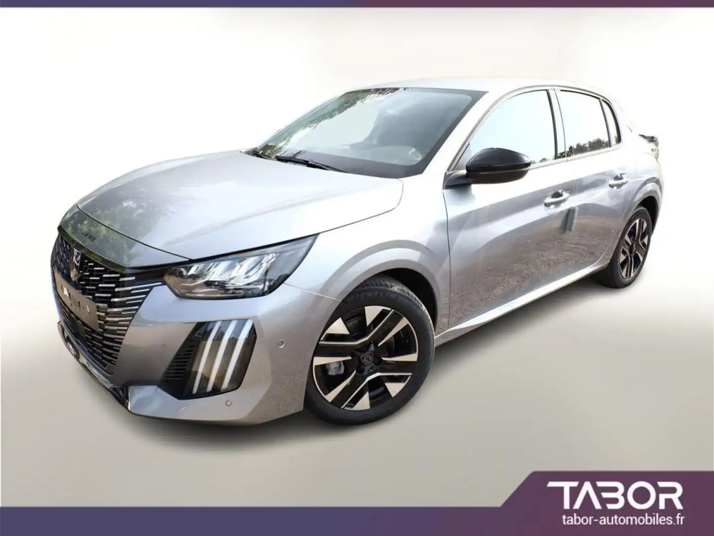 Peugeot 208 100 Allure LED 2xPDC CarPlay Reg BT Gris - 1