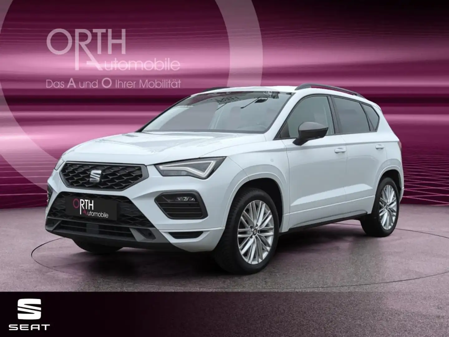 SEAT Ateca FR-Line 2.0 TDI 4Drive  VOLL-LED KAMERA KEYL Weiß - 1