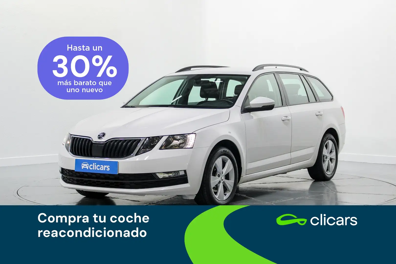 Skoda Octavia Combi 1.6TDI CR Ambition Blanco - 1