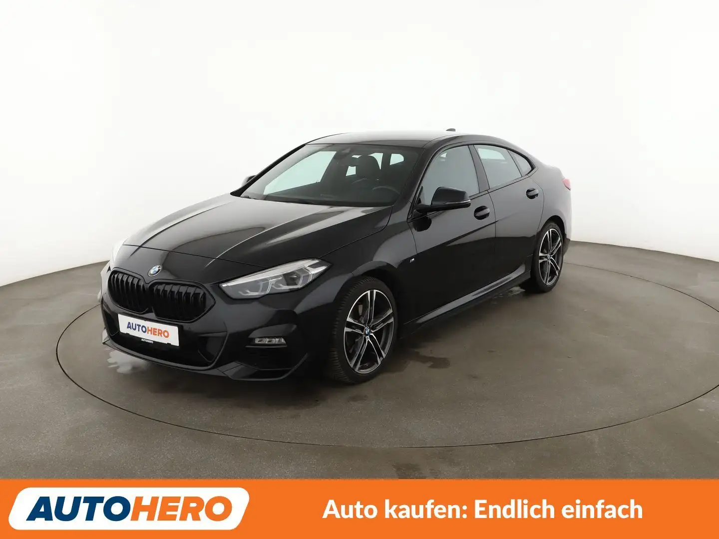 BMW 218 218i Gran Coupe M Sport Aut.*NAVI*LED*ACC*PDC* Noir - 1