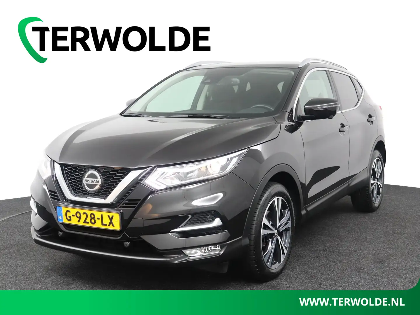 Nissan Qashqai 1.3 DIG-T N-Connecta | AUTOMAAT | Panorama dak | T Zwart - 1