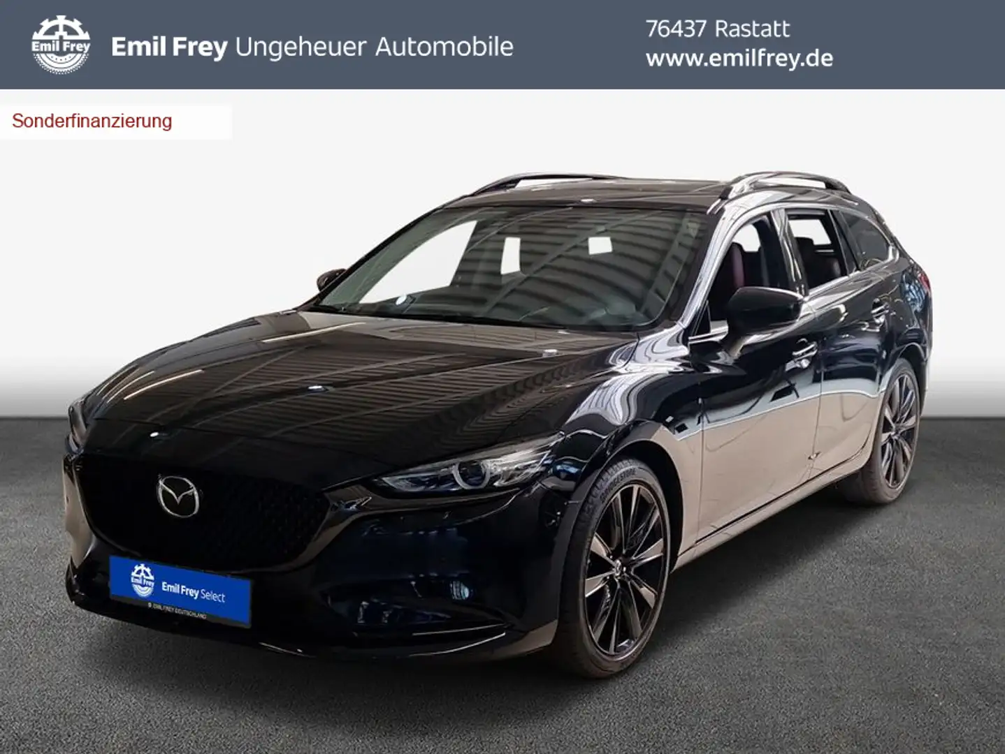 Mazda 6 Kombi SKYACTIV-G Homura Schwarz - 1