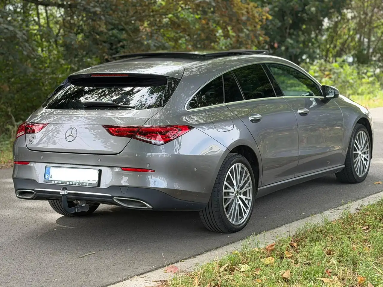 Mercedes-Benz CLA 250 e PHEV AMG Line-Cuir Blanc-Toit Pano- Automatique, миниатюра 9