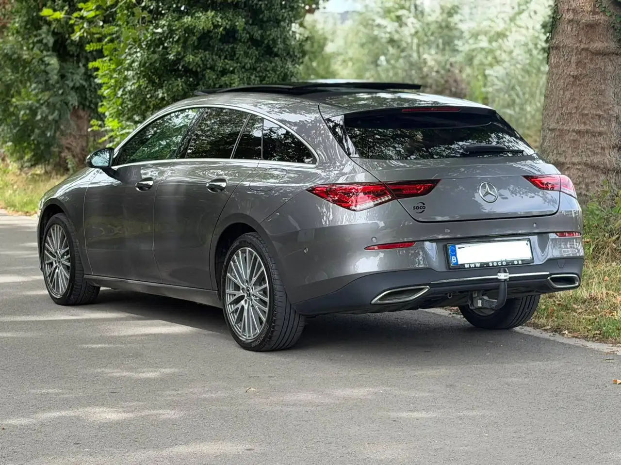 Mercedes-Benz CLA 250 e PHEV AMG Line-Cuir Blanc-Toit Pano- Automatique, миниатюра 8