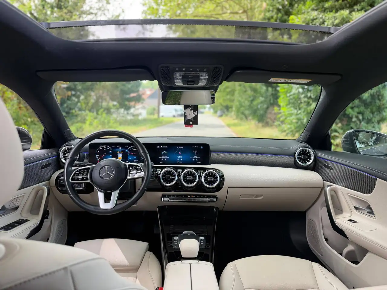 Mercedes-Benz CLA 250 e PHEV AMG Line-Cuir Blanc-Toit Pano- Automatique, миниатюра 20