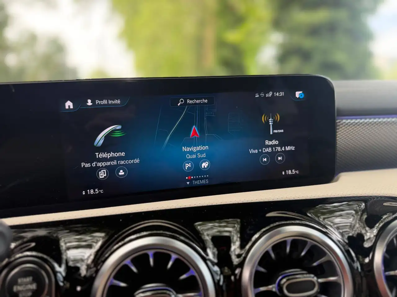 Mercedes-Benz CLA 250 e PHEV AMG Line-Cuir Blanc-Toit Pano- Automatique, миниатюра 26