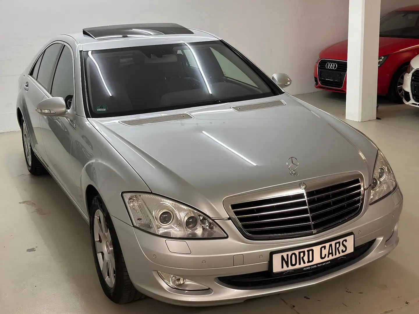 Mercedes-Benz S 350 *2.HAND *NACHTSICHT *XENON *PANO *WENIG KM Silber - 2