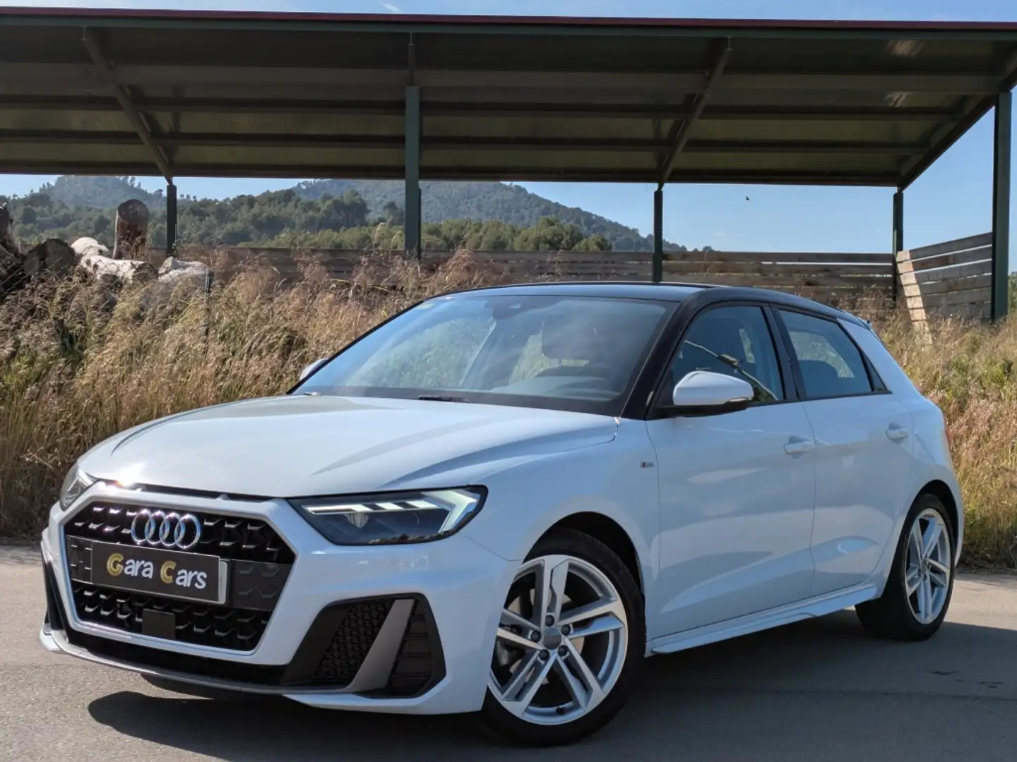 Audi A1 Sportback 30 TFSI S line Blanc - 1