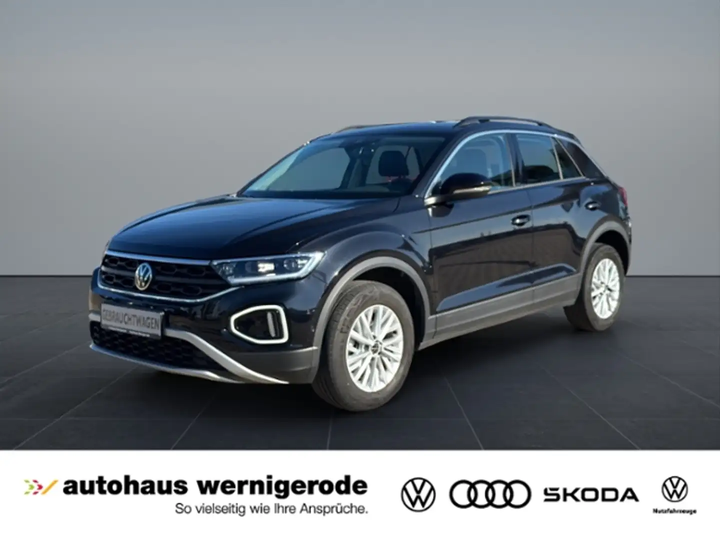 Volkswagen T-Roc Life 2.0TDI *LED+*App Connect*DC Pro* Schwarz - 1