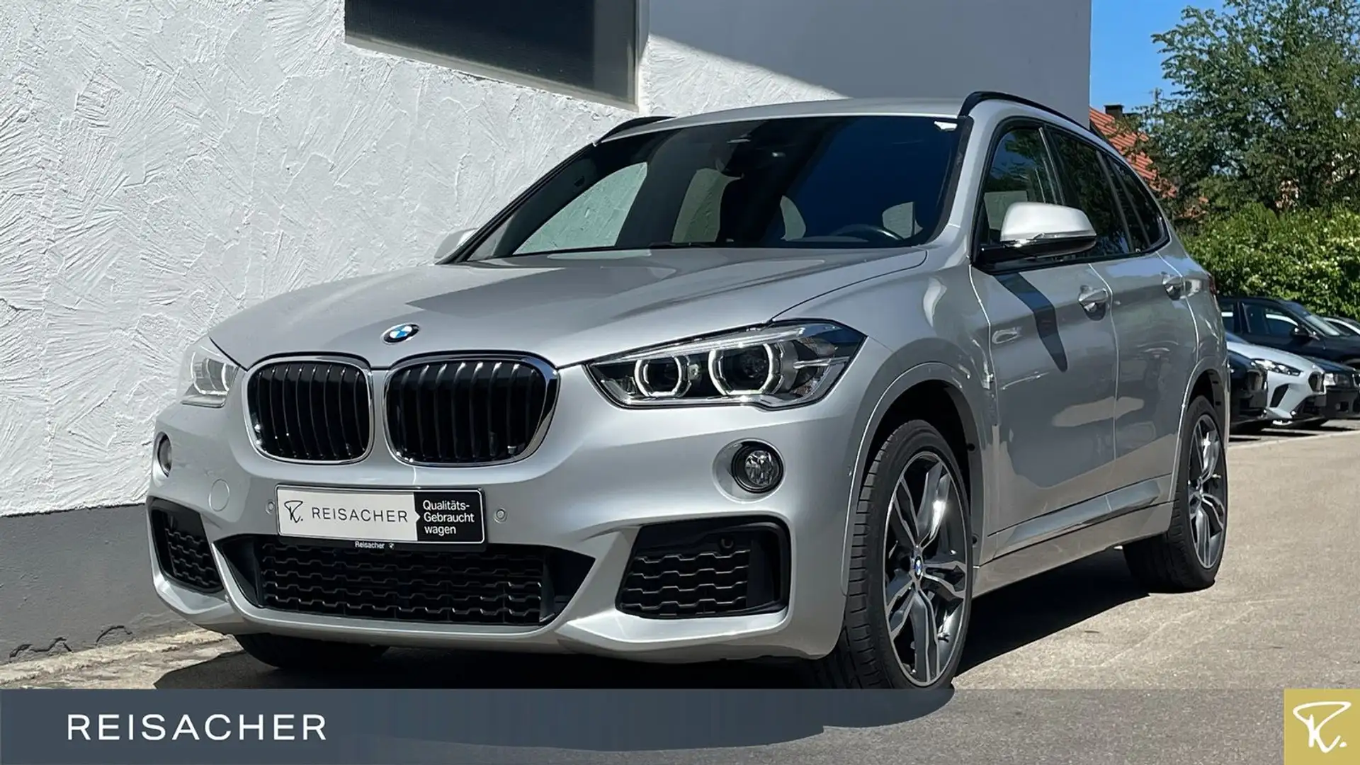 BMW X1 xDrive 20d A M-Sport Navi+ HUD AHK LM19" eHK Argent - 1