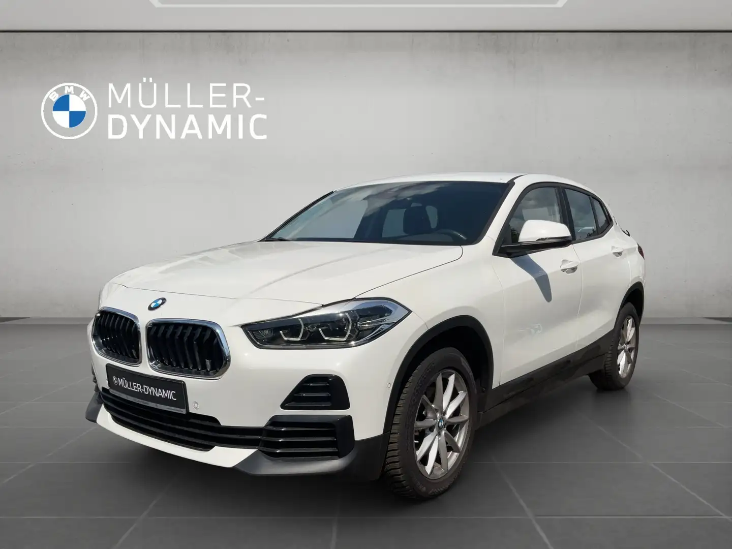BMW X2 xDrive18d BUSINESS TEMPOMAT NAVI DAB SHZ Weiß - 1