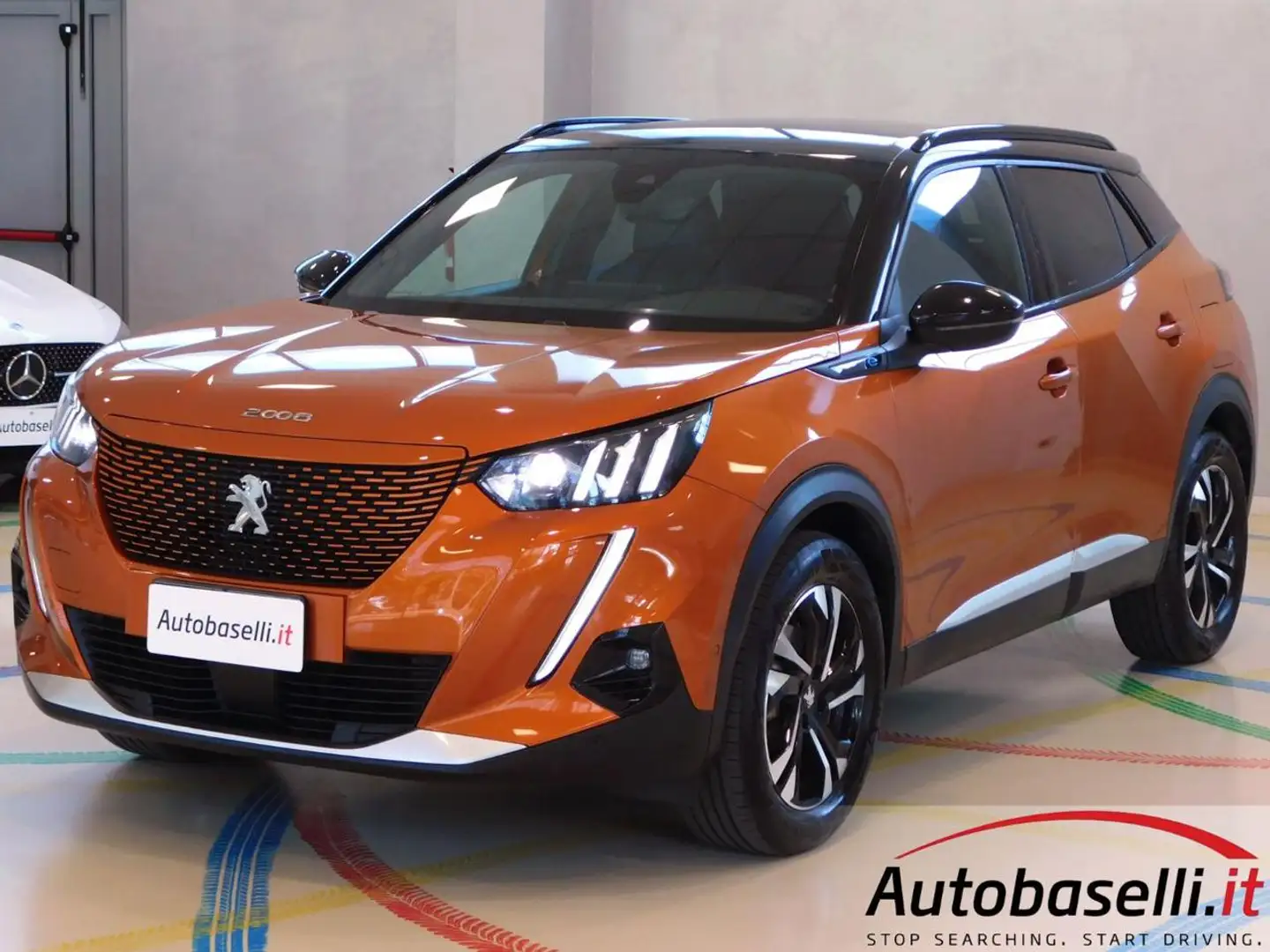 Peugeot 2008 136CV ELETTRICO GT-LINE 'UNICA PROPRIETARIA' Arancione - 1