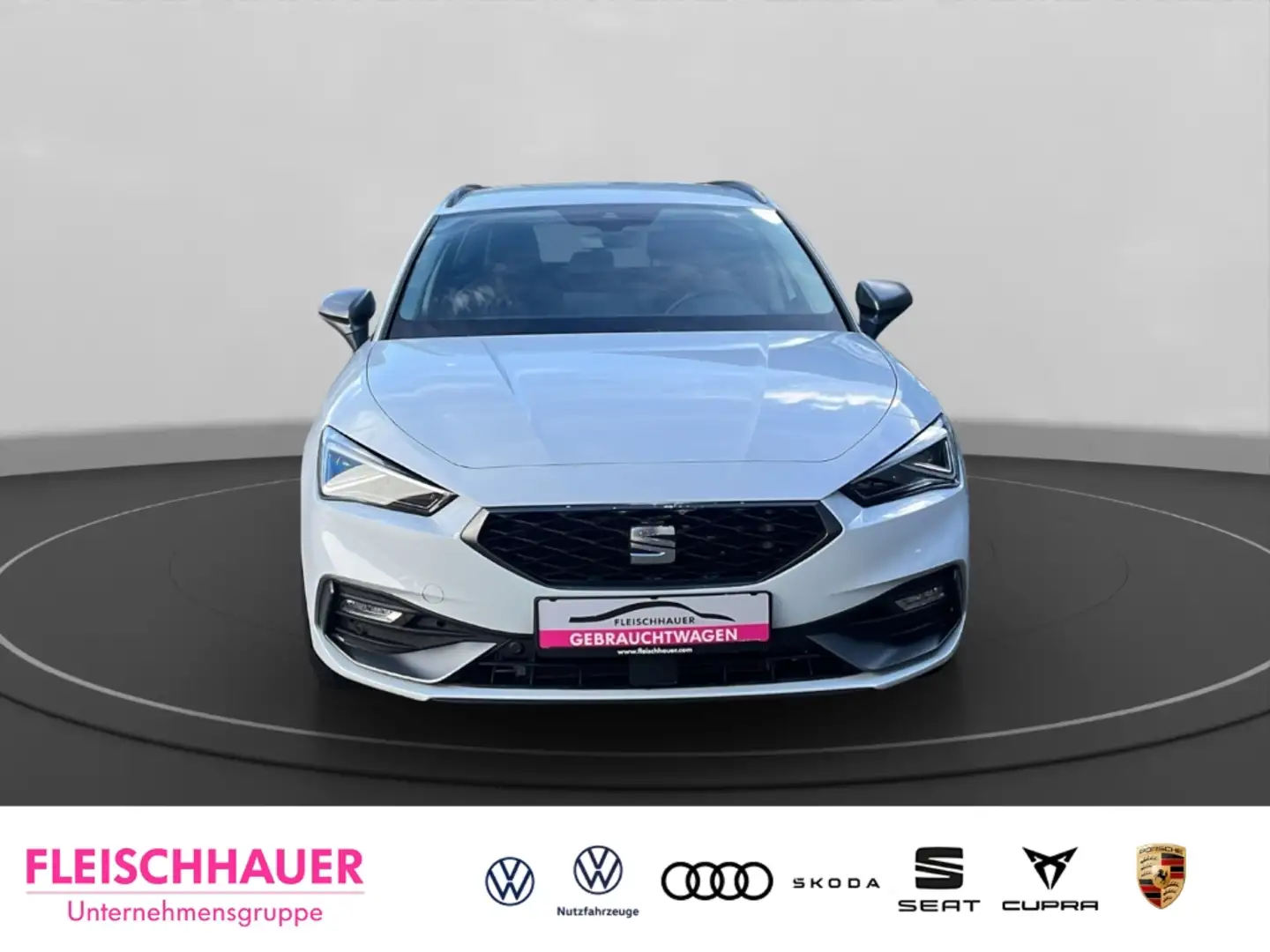 SEAT Leon Sportstourer 1.5 eTSI Navi Matrix-LED Kamera Blanc - 2