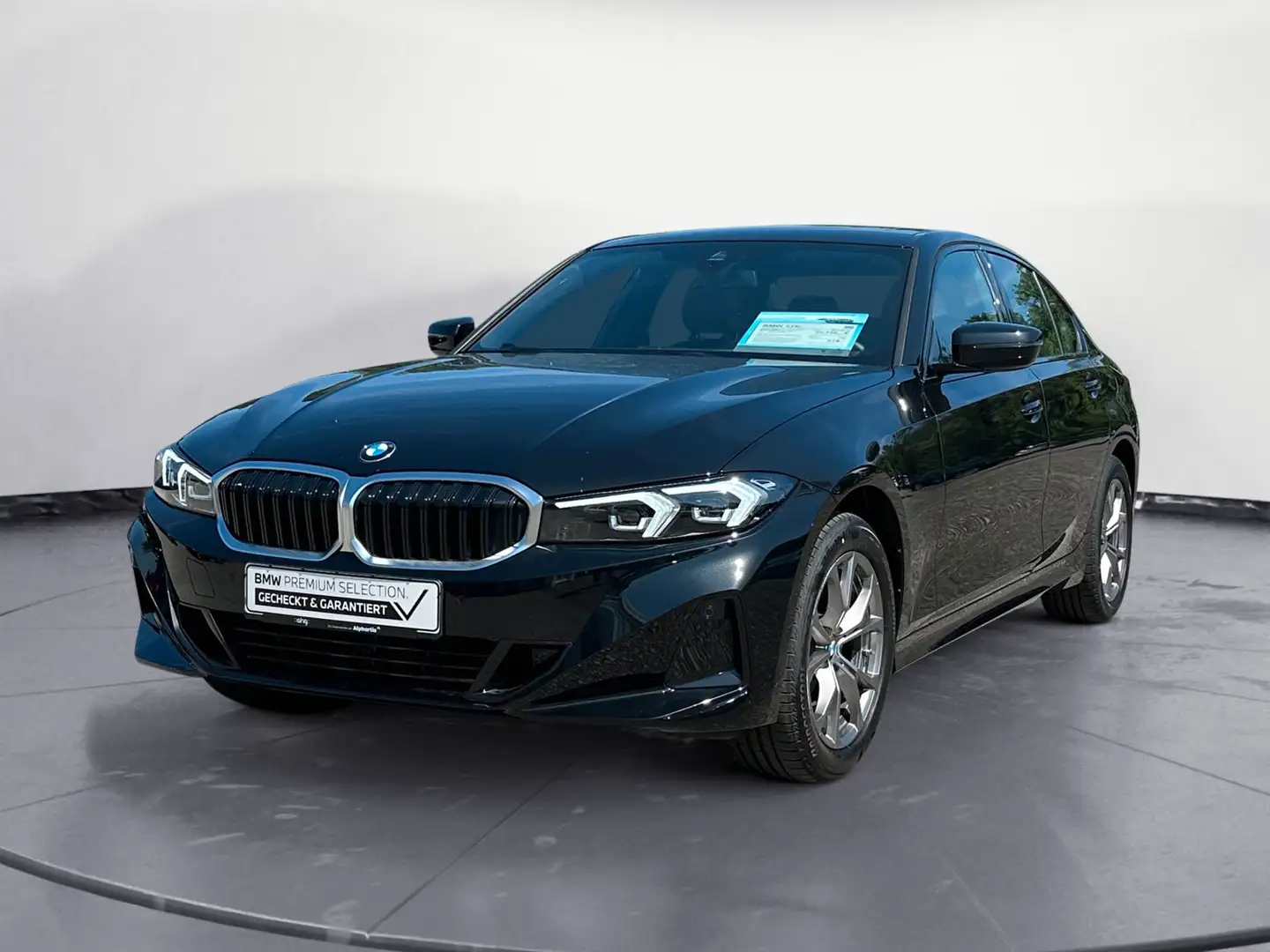 BMW 318 i Klimaaut. Glasdach PDC LM 17' Steptronic Zwart - 2