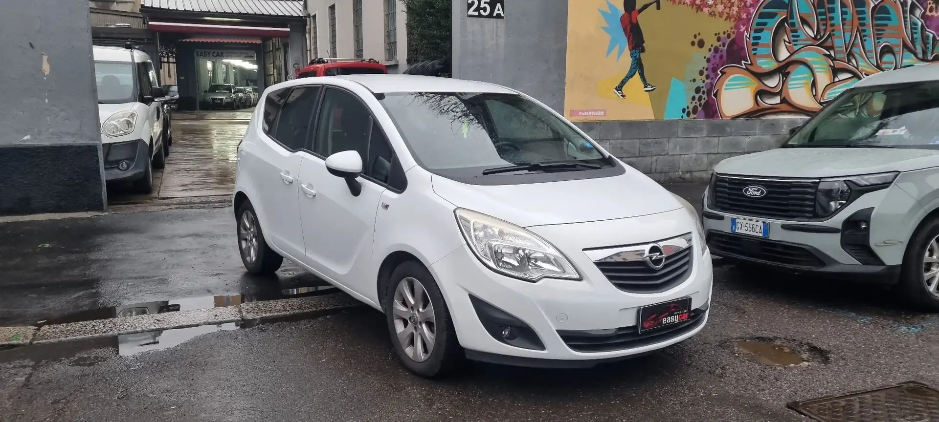 Opel Meriva Meriva II 2010 1.4t Cosmo Gpl-tech 120cv Bianco - 2